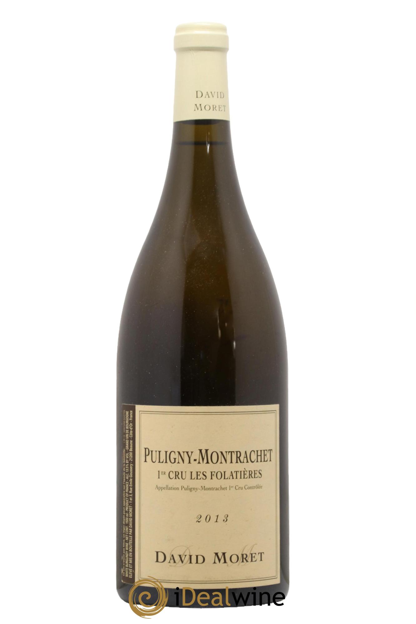 Puligny-Montrachet 1er Cru Les Folatières David Moret (Domaine) 2013 - Posten von 1 Magnum - 0