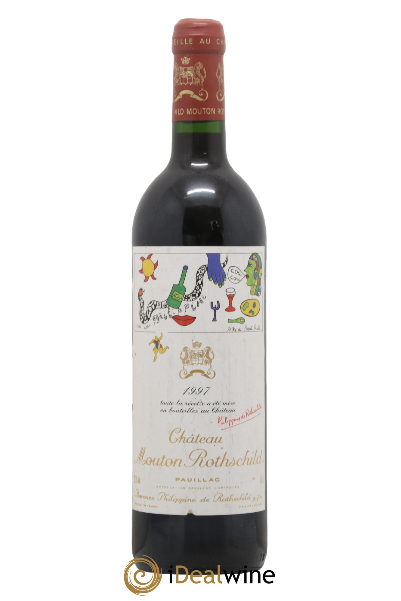 Château Mouton Rothschild 1er Grand Cru Classé 1997 - Lot of 1 bottle - 0