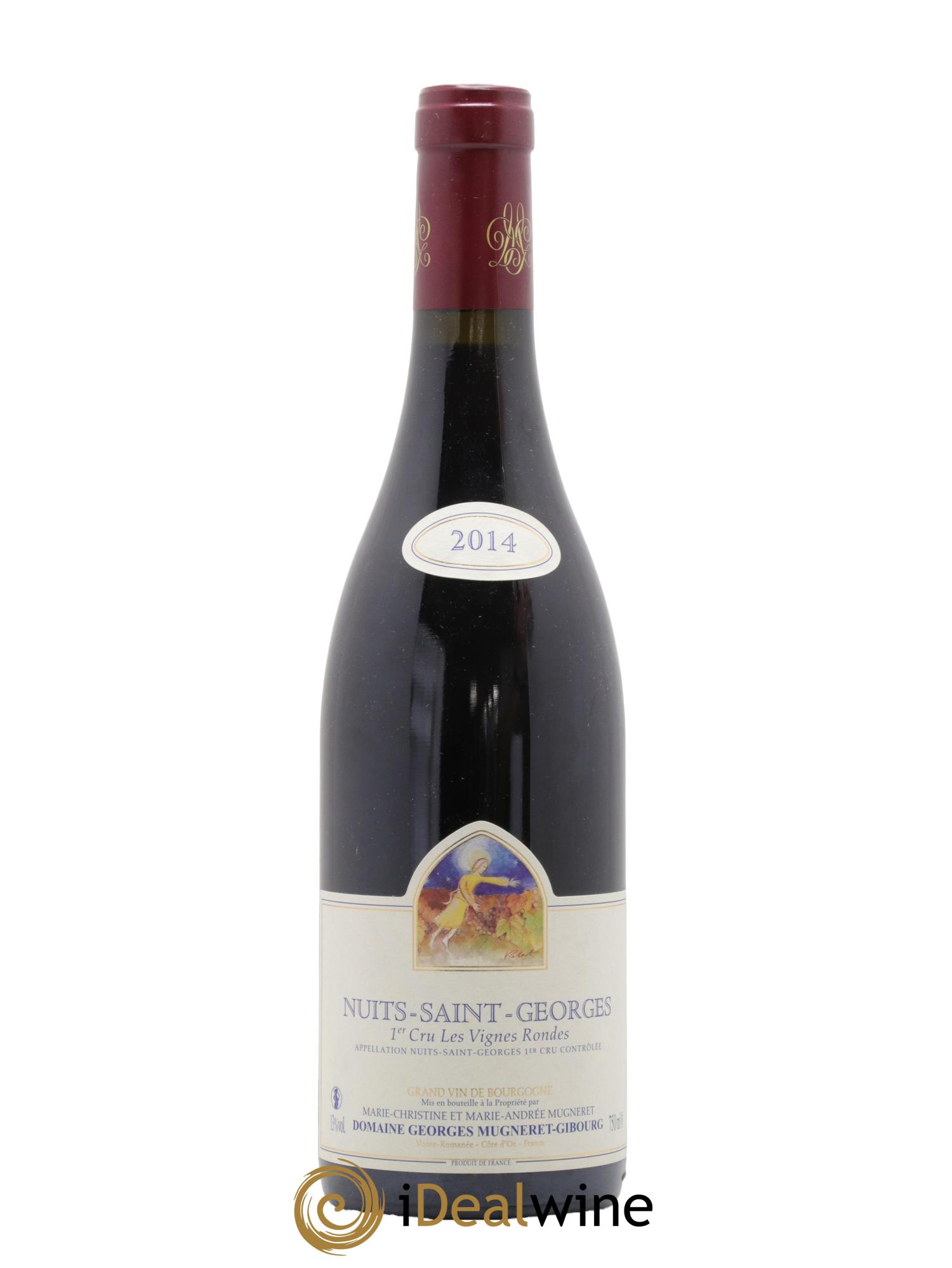 Nuits Saint-Georges 1er Cru Les Vignes Rondes Mugneret-Gibourg (Domaine) 2014 - Lot de 1 bouteille - 0