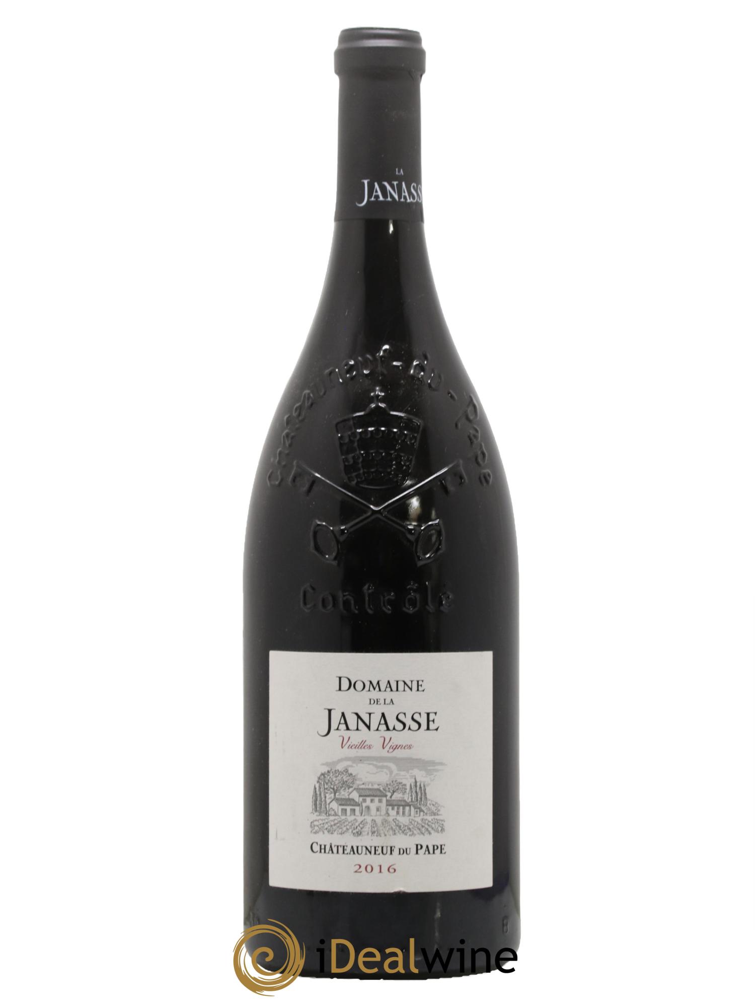 Châteauneuf-du-Pape Cuvée Vieilles Vignes La Janasse (Domaine de) 2016 - Lot de 1 magnum - 0