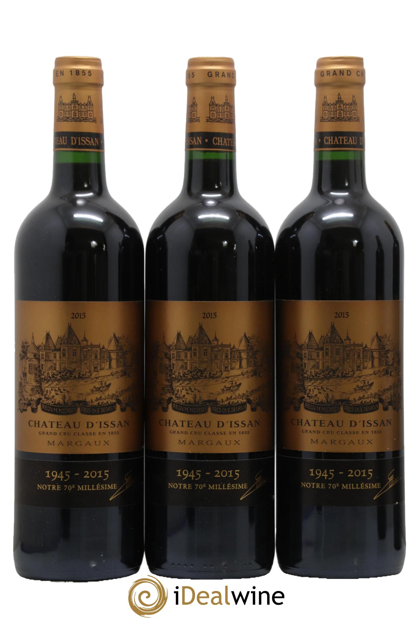 Château d'Issan 3ème Grand Cru Classé 2015 - Lot de 6 bouteilles - 1