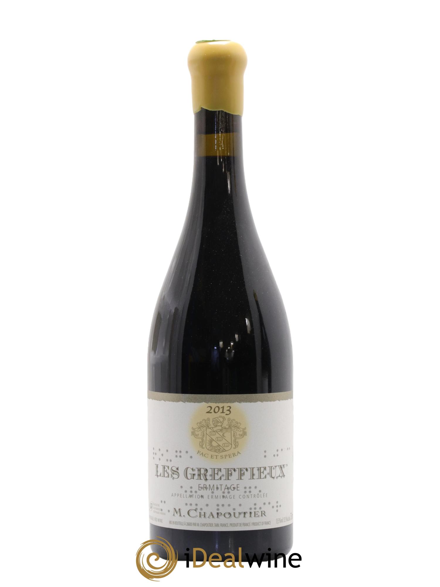 Hermitage Ermitage Les Greffieux Chapoutier 2013 - Lotto di 1 bottiglia - 0