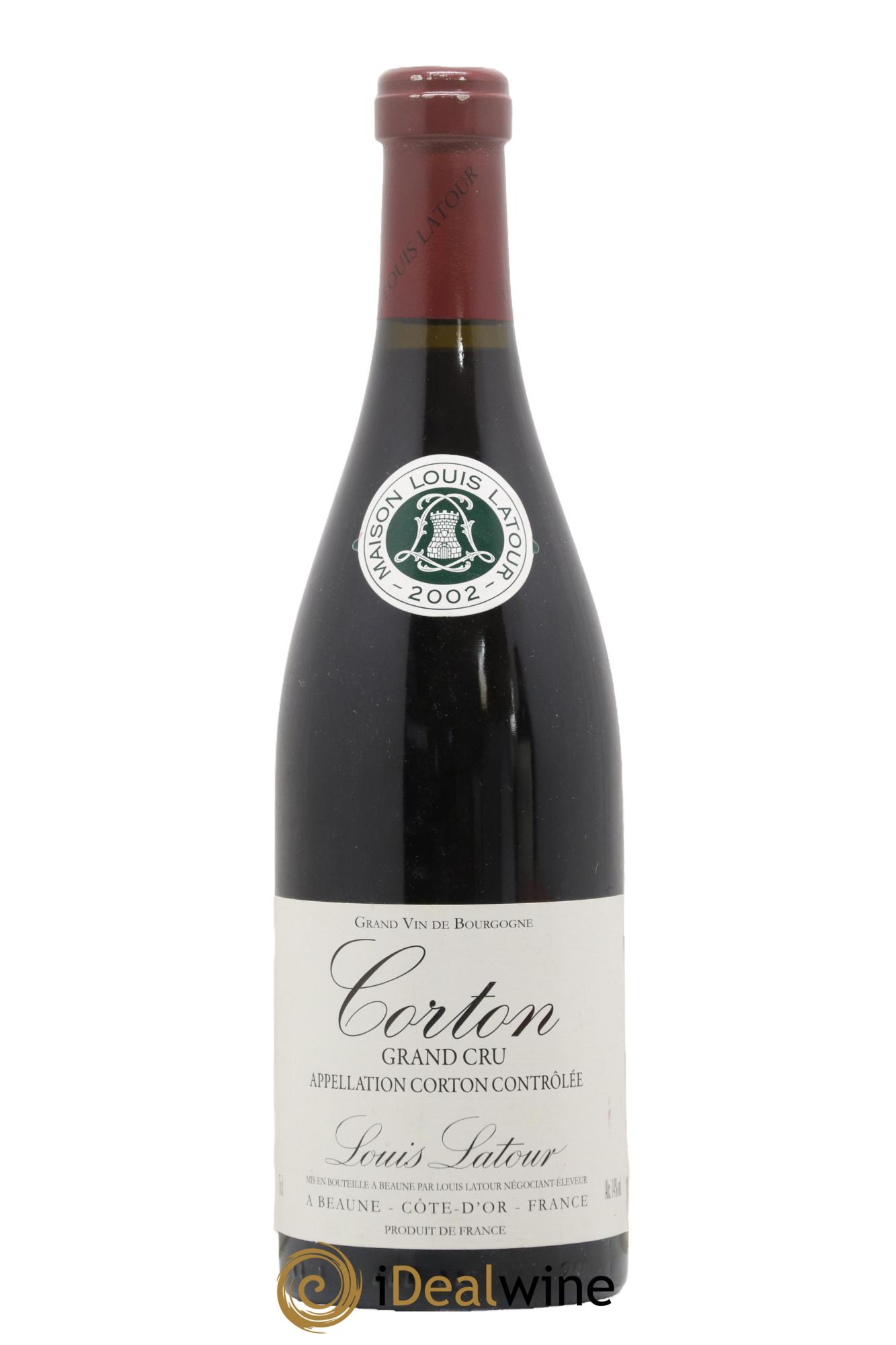 Corton Grand Cru Louis Latour 2002 - Lot de 1 bouteille - 0