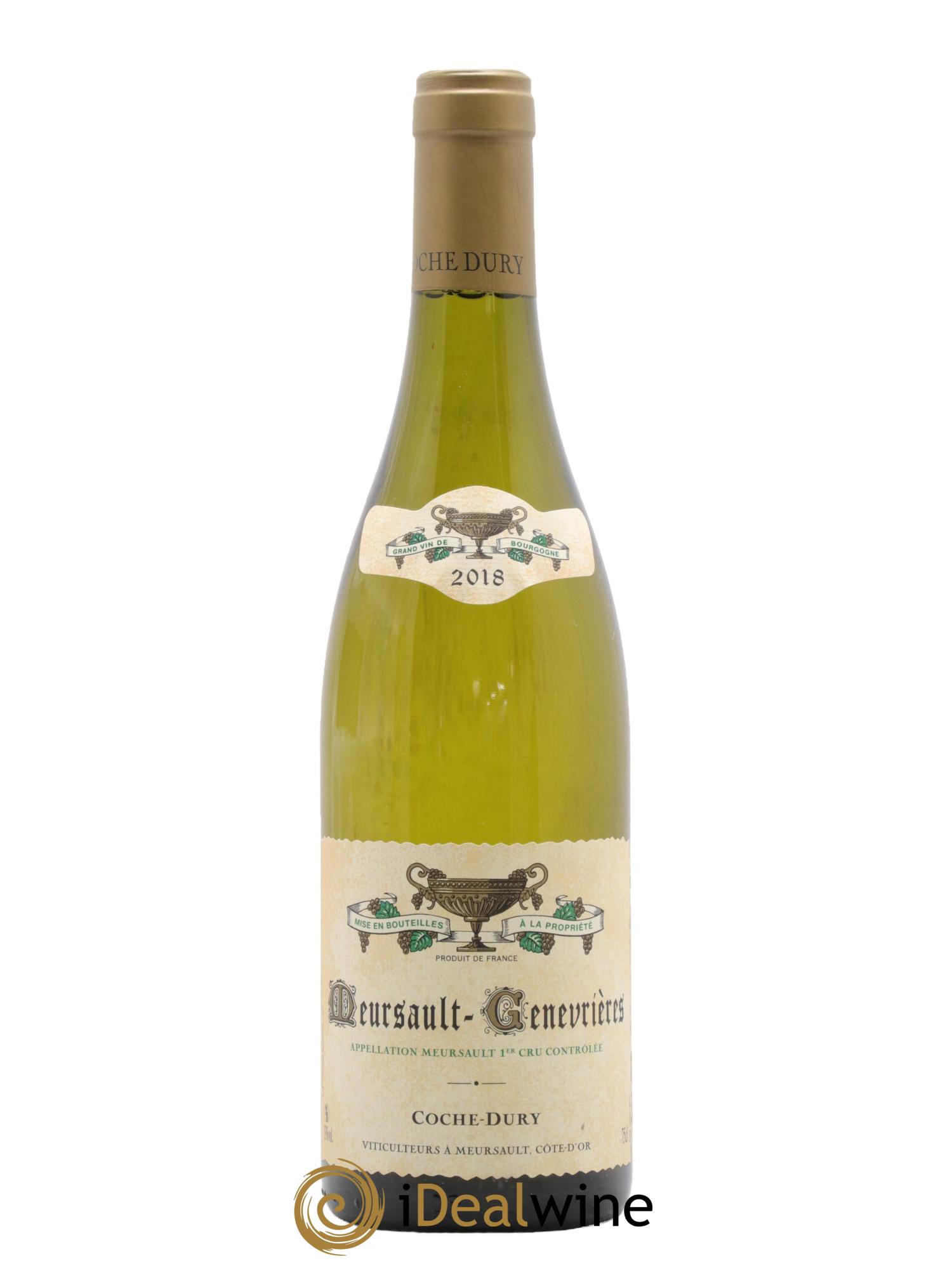 Meursault 1er Cru Genevrières Coche Dury (Domaine) 2018 - Posten von 1 Flasche - 0