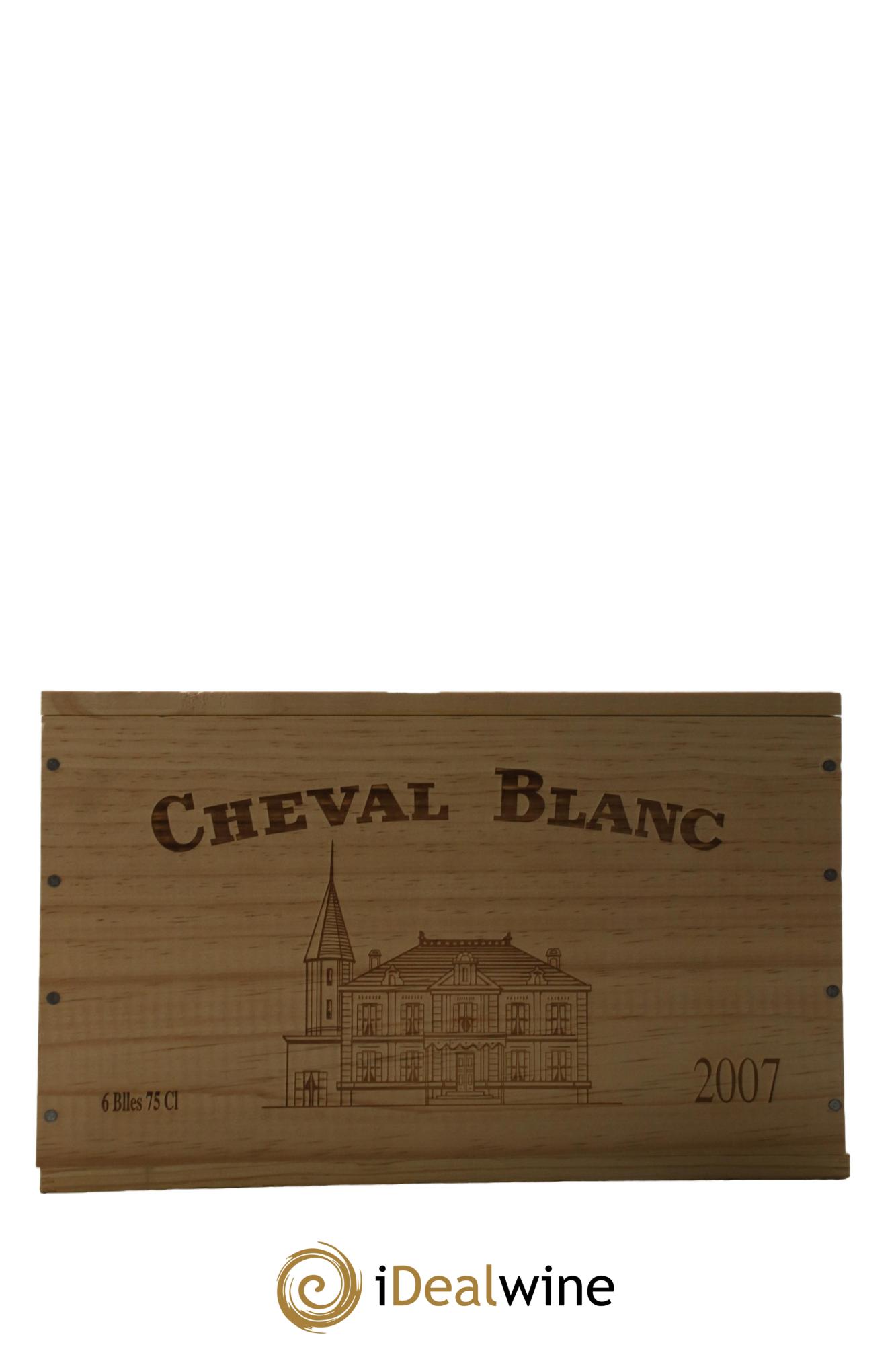 Château Cheval Blanc 1er Grand Cru Classé A 2007 - Lotto di 6 bottiglie - 6