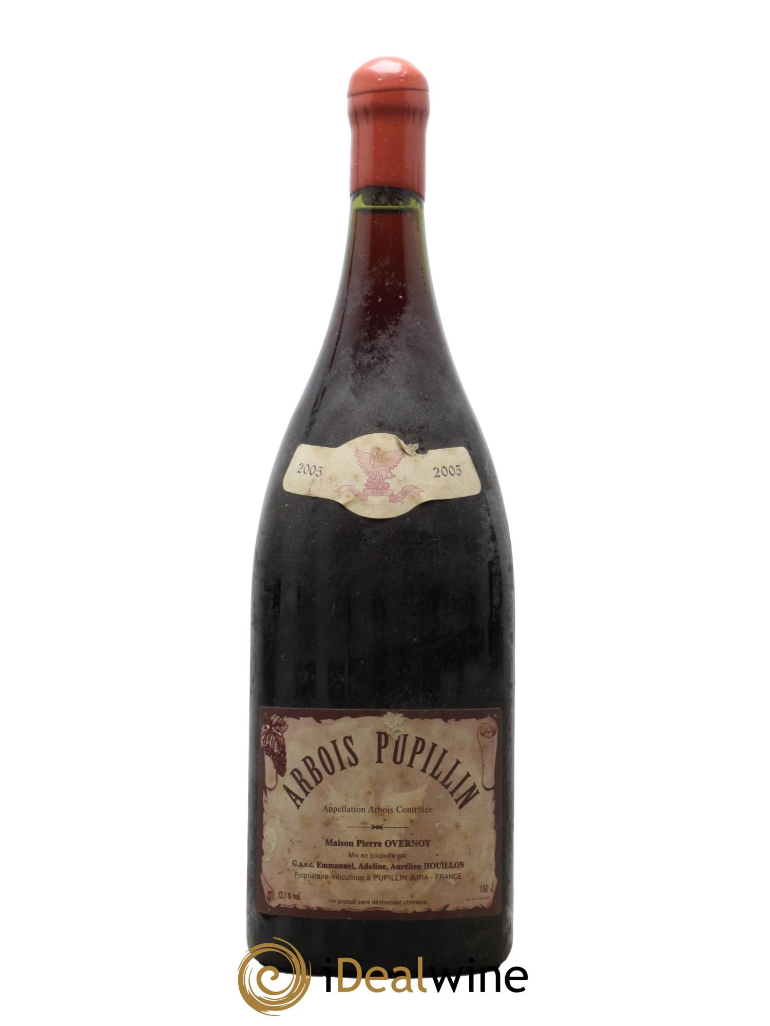 Arbois Pupillin Poulsard (cire rouge) Overnoy-Houillon (Domaine) 2005 - Posten von 1 Magnum - 0