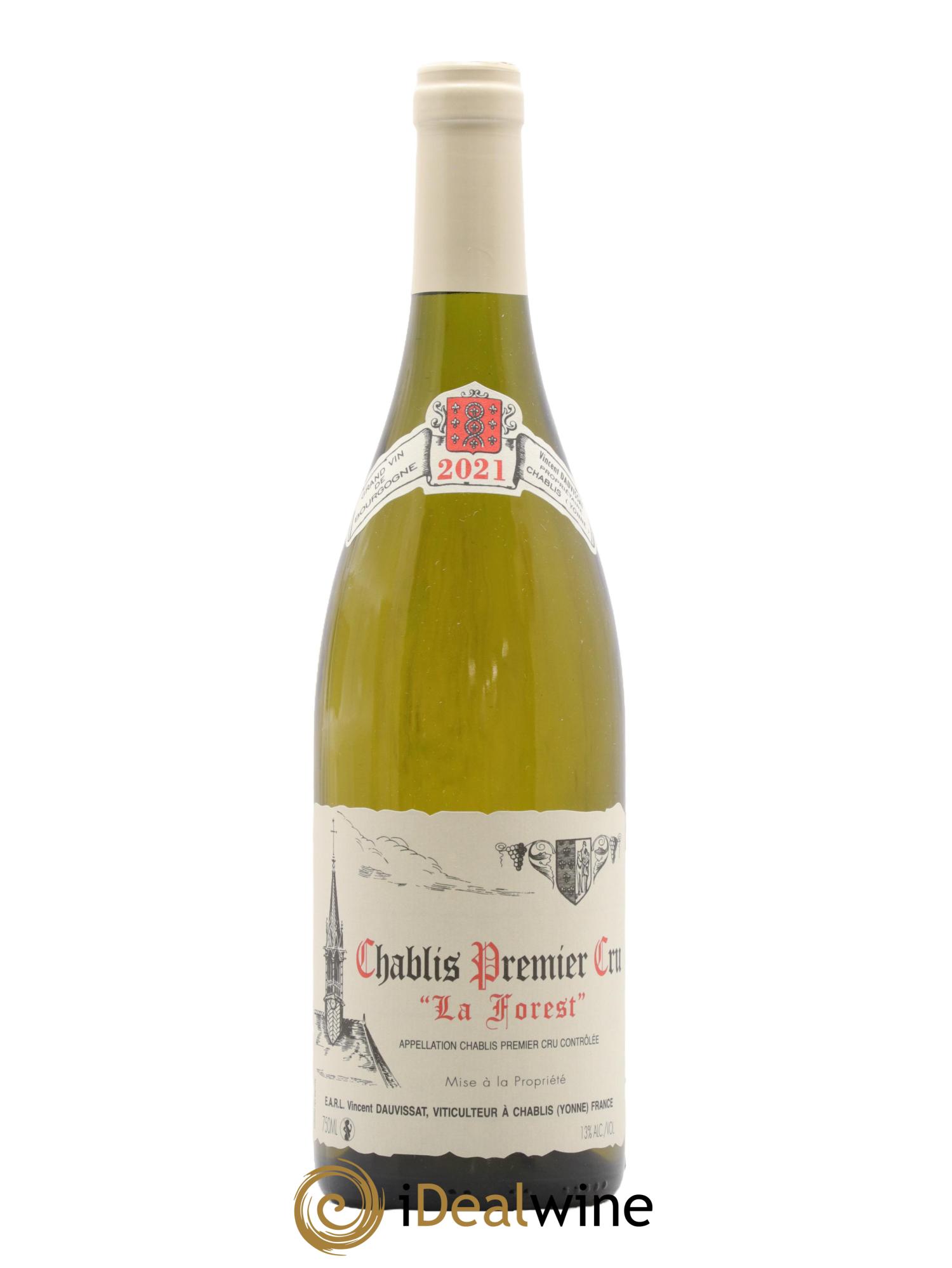 Chablis 1er Cru La Forest Vincent Dauvissat (Domaine) 2021 - Lotto di 1 bottiglia - 0