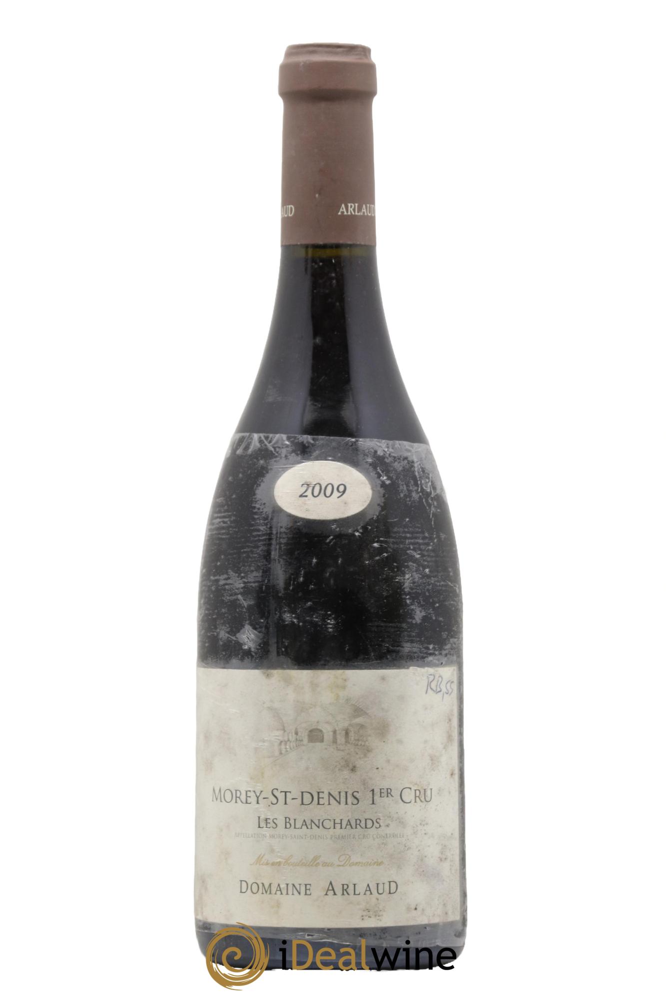 Morey Saint-Denis 1er Cru Les Blanchards Arlaud 2009 - Posten von 1 Flasche - 0