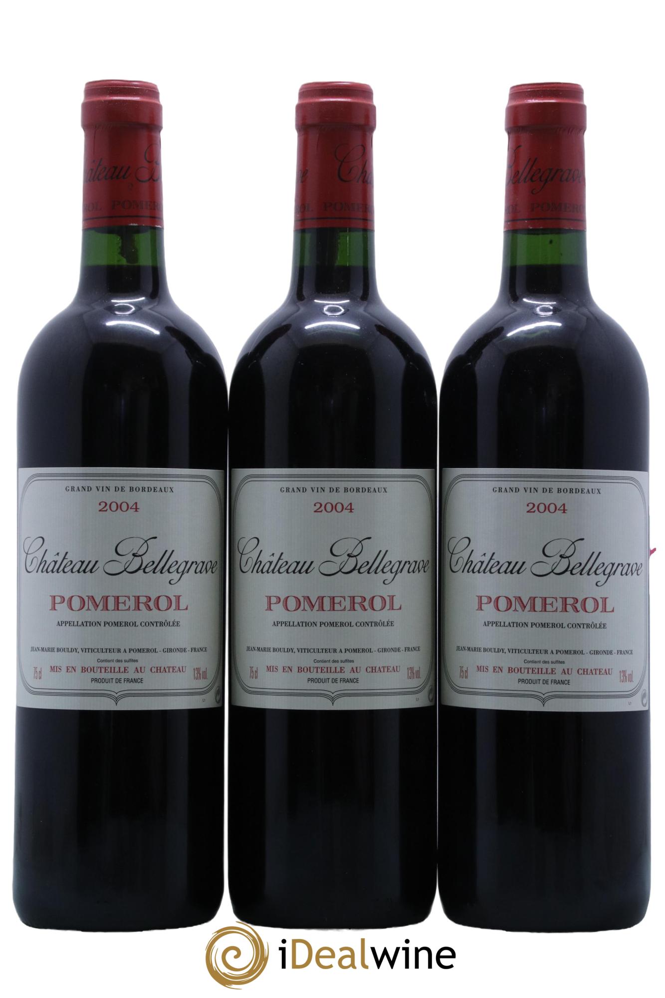 Château Bellegrave  2004 - Lot of 12 bottles - 2