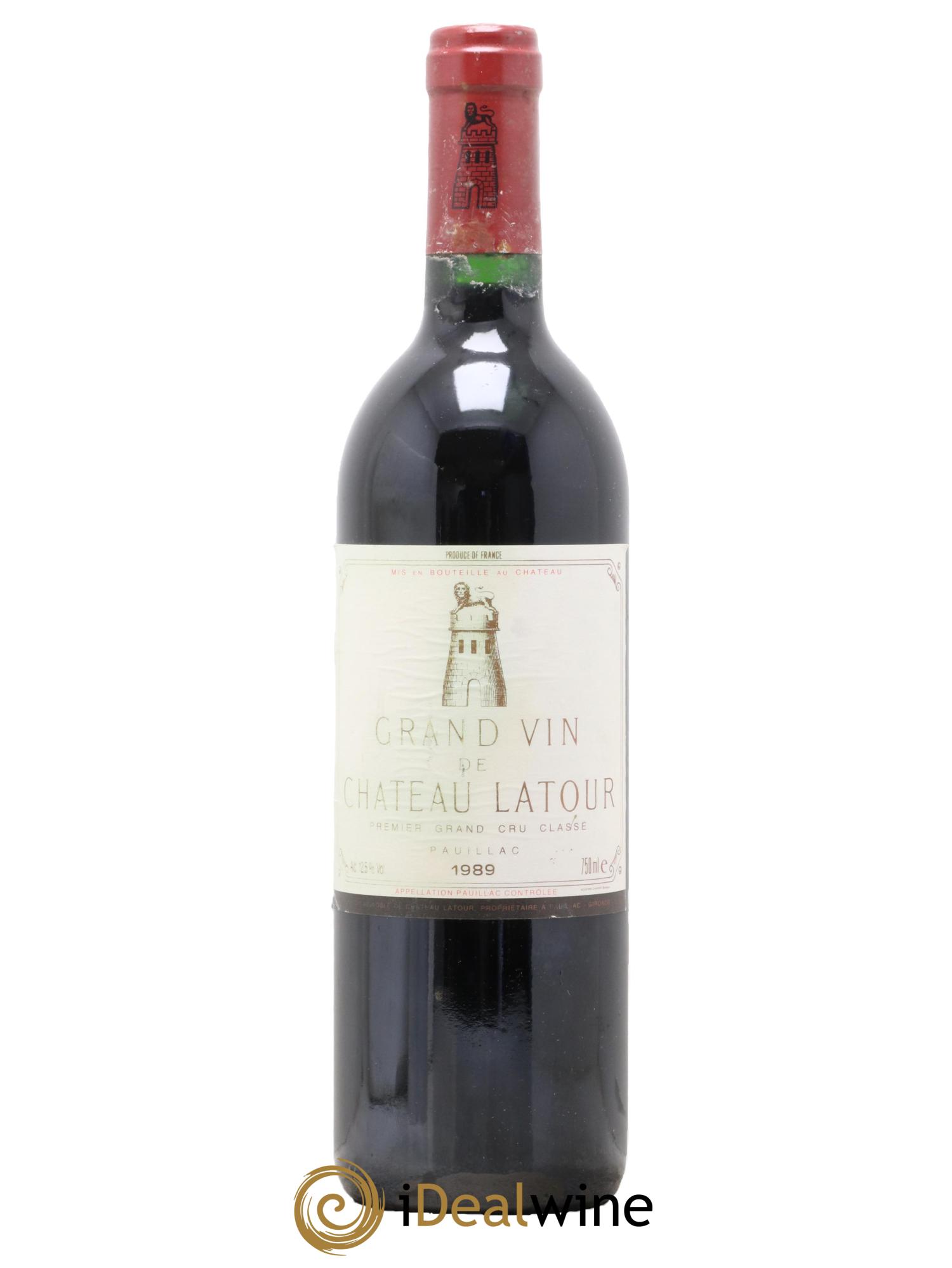 Château Latour 1er Grand Cru Classé 1989 - Lot of 1 bottle - 0