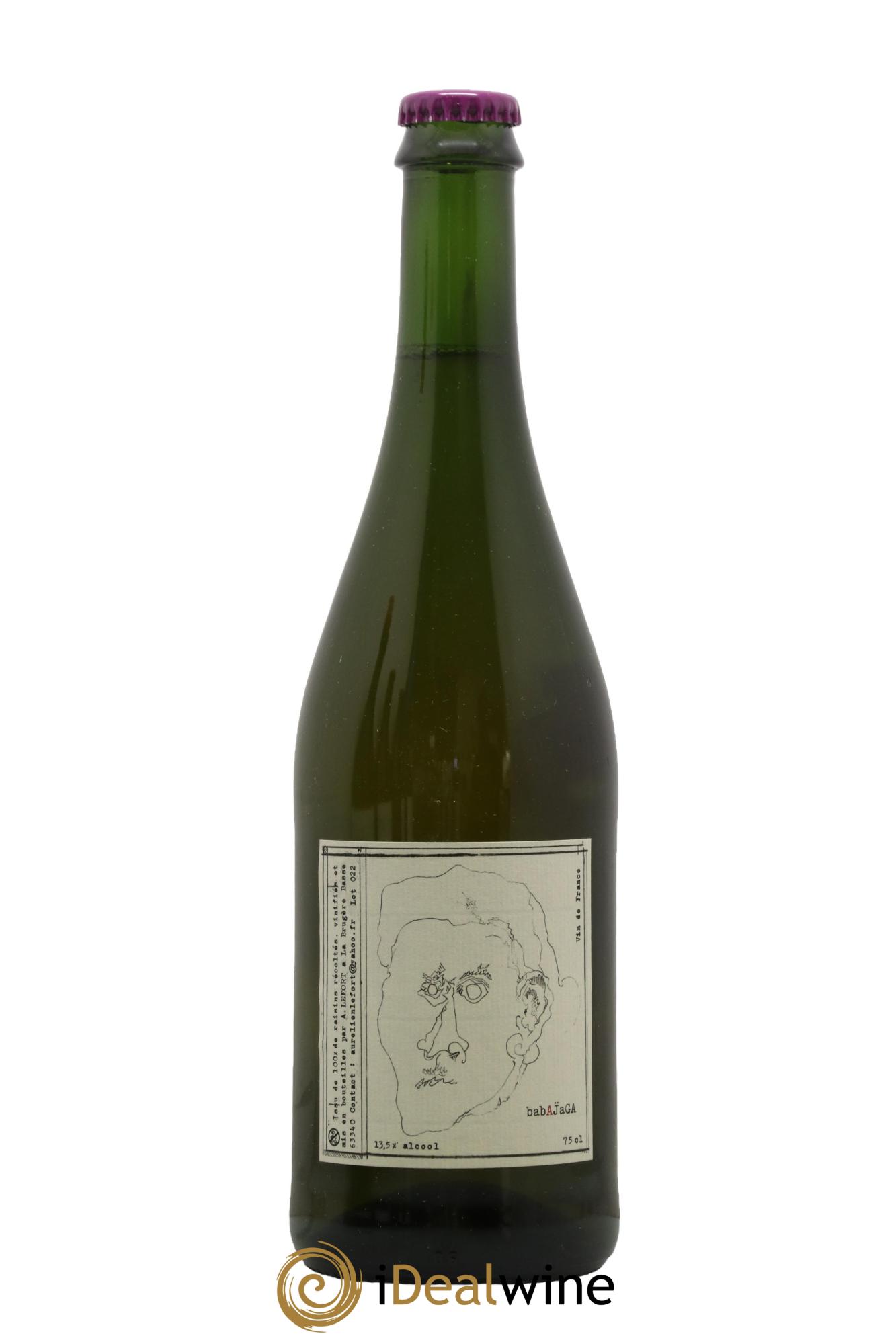 Vin de France Babajaga Domaine Aurélien Lefort 2022 - Lot de 1 bouteille - 0