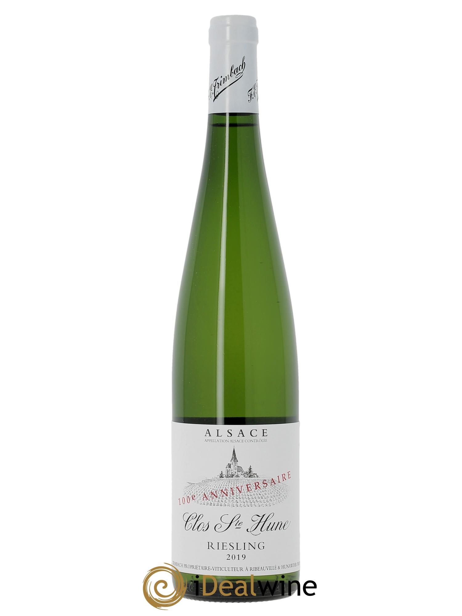 Alsace Riesling Clos Sainte-Hune 100eme Anniversaire Trimbach (Domaine)  2019 - Lot de 1 bouteille - 0