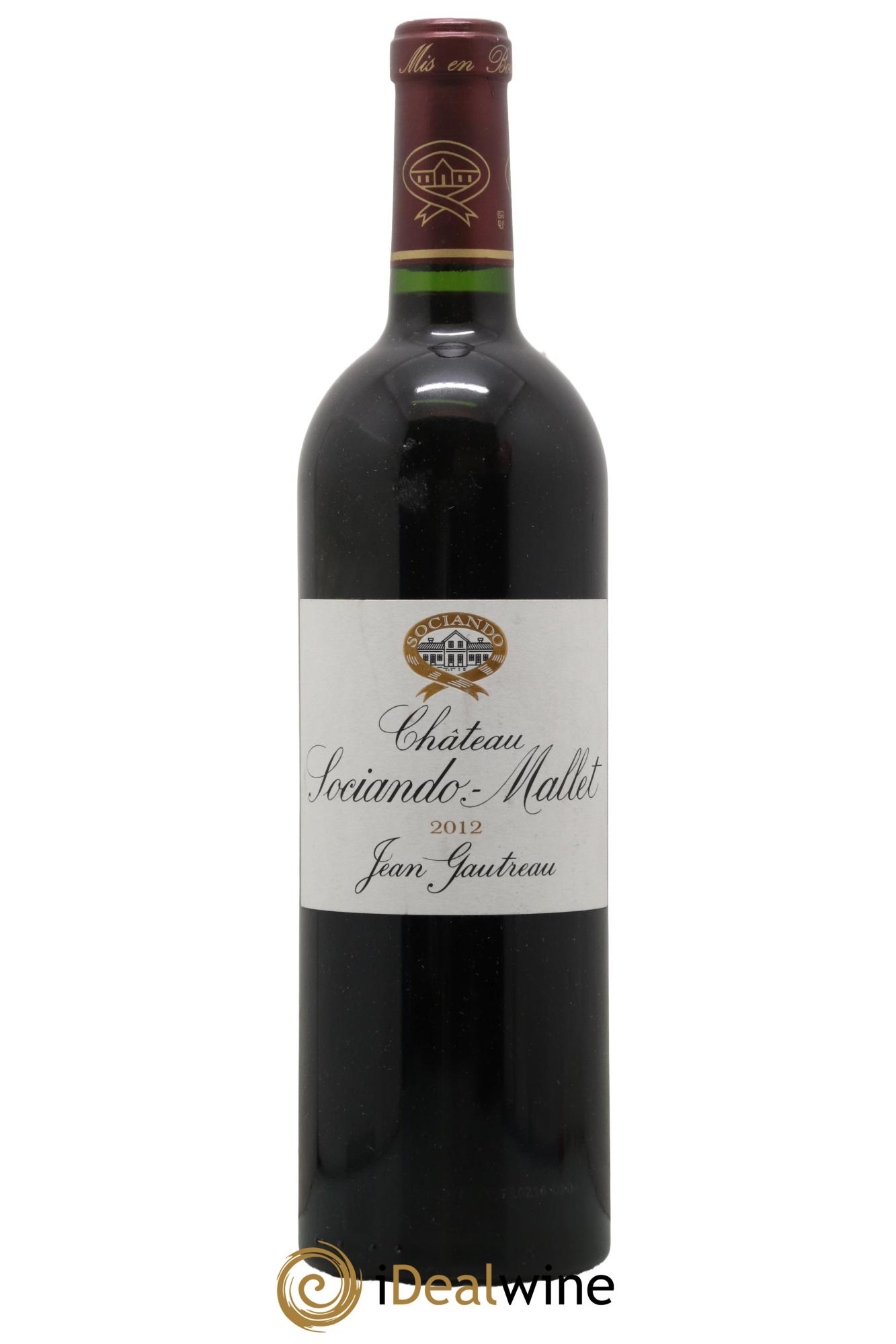 Château Sociando Mallet 2012 - Posten von 1 Flasche - 0