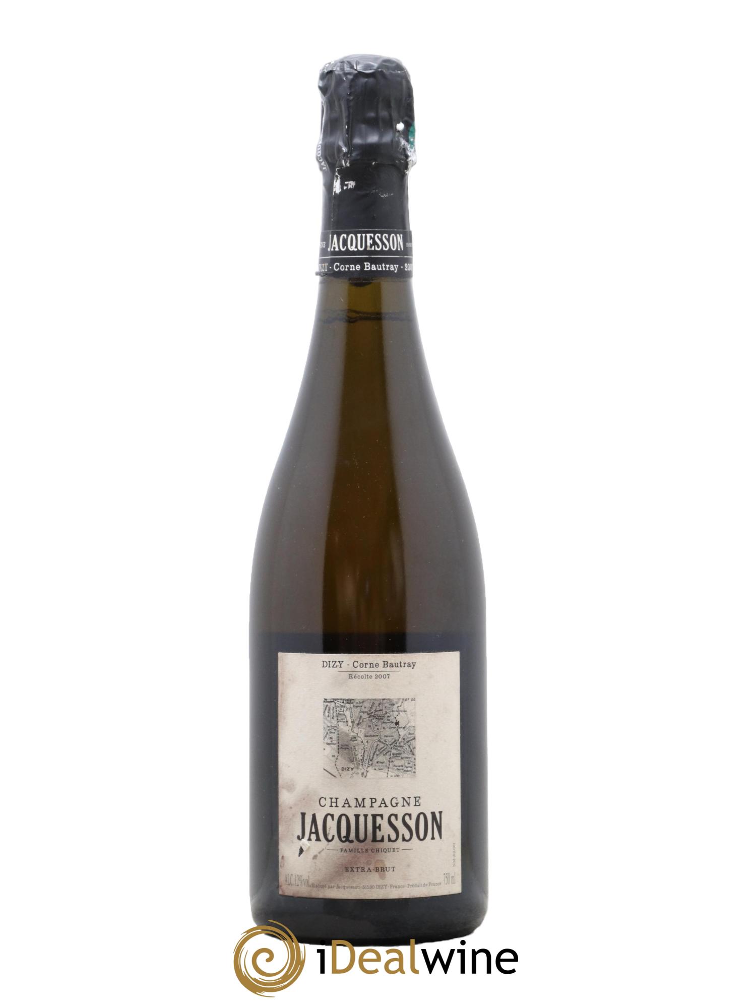 Dizy Corne Bautray Extra Brut Jacquesson 2007 - Lot de 1 bouteille - 0