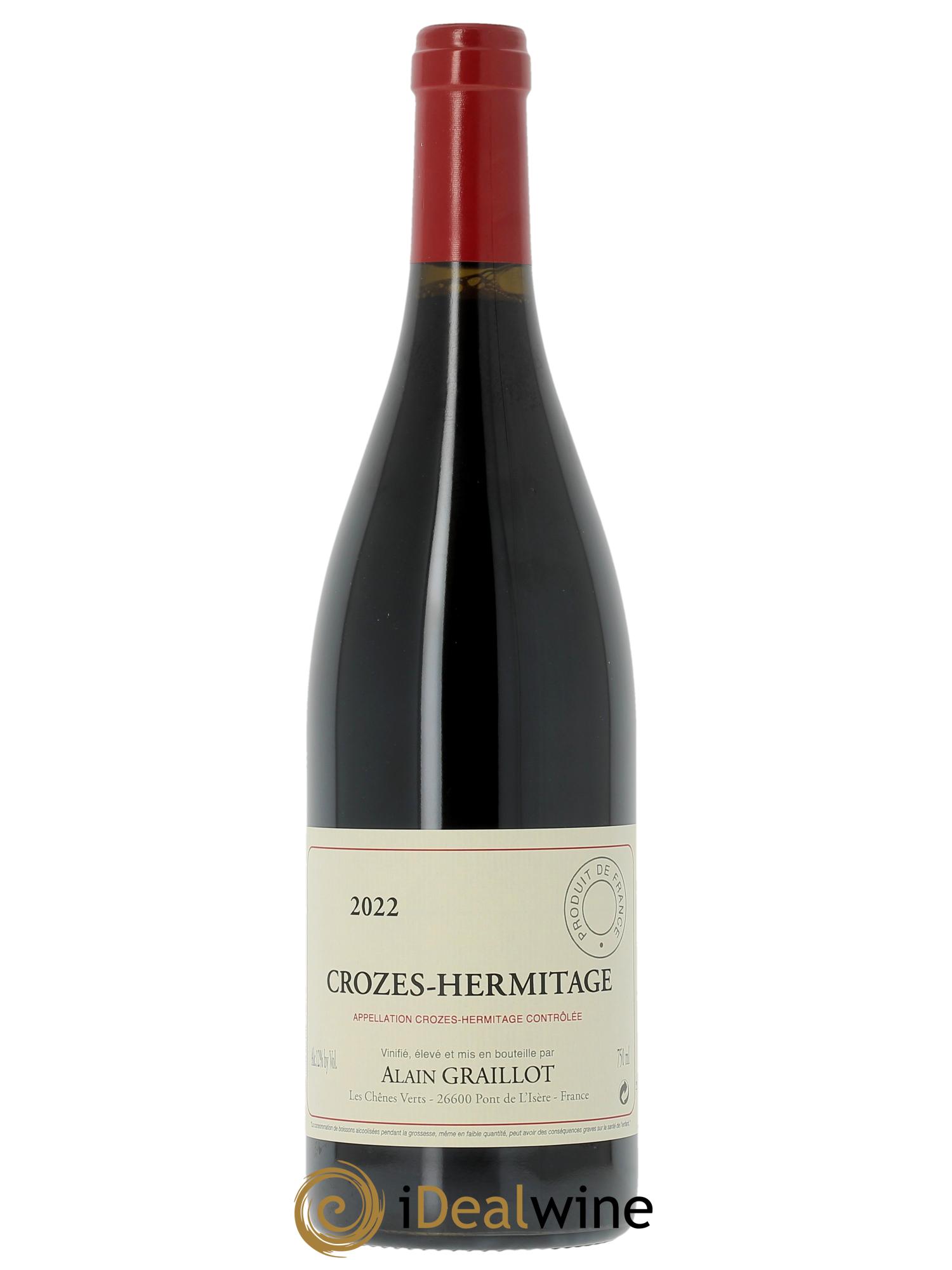 Crozes-Hermitage Domaine Graillot  2022 - Lotto di 1 bottiglia - 0