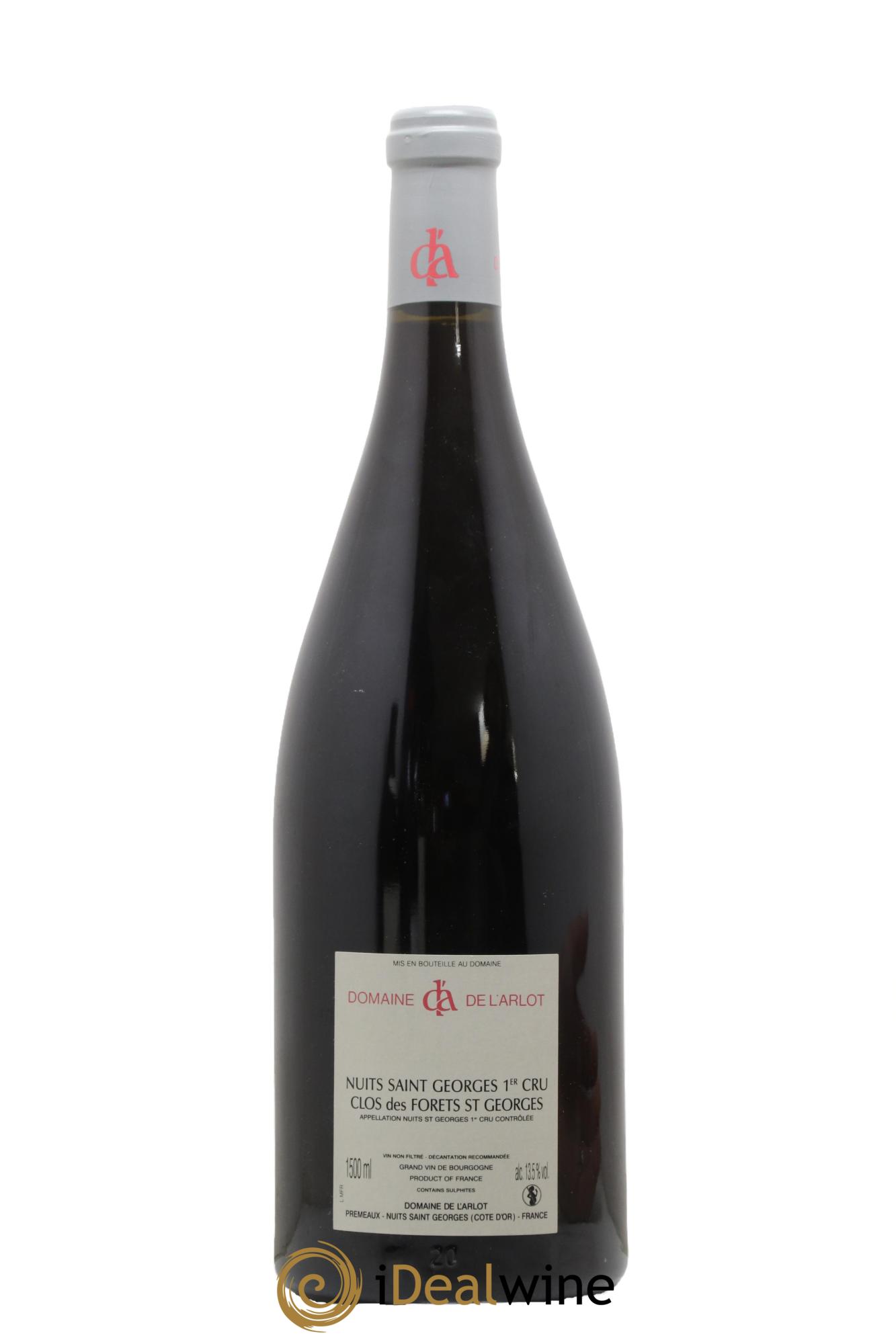 Nuits Saint-Georges 1er Cru Clos des Forêts Saint-Georges Domaine de l'Arlot 2009 - Lot de 1 magnum - 1