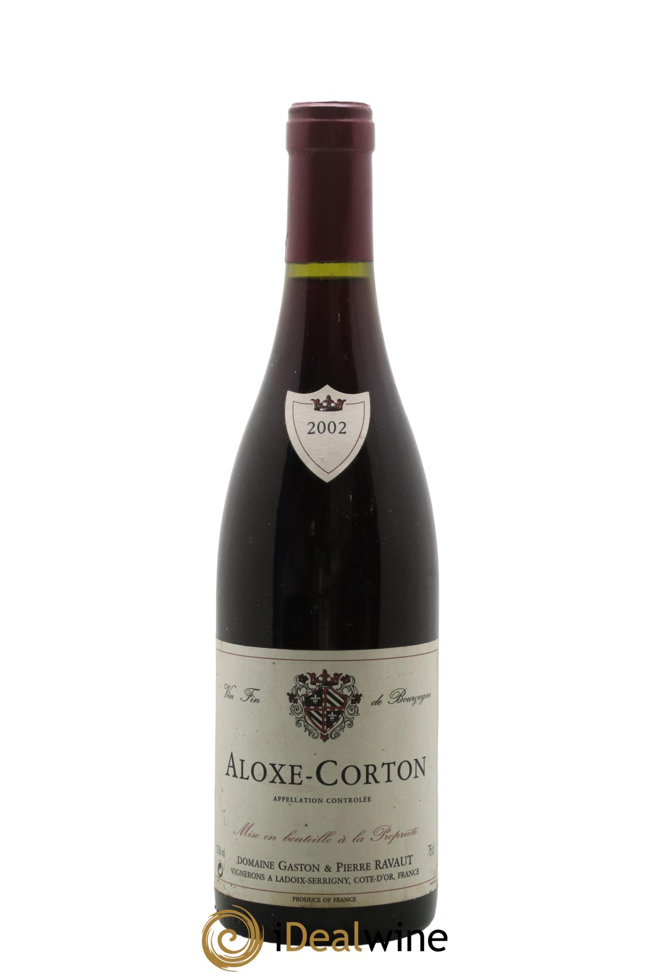 Aloxe-Corton Domaine Gaston et Pierre Ravaut 2002 - Lotto di 1 bottiglia - 0