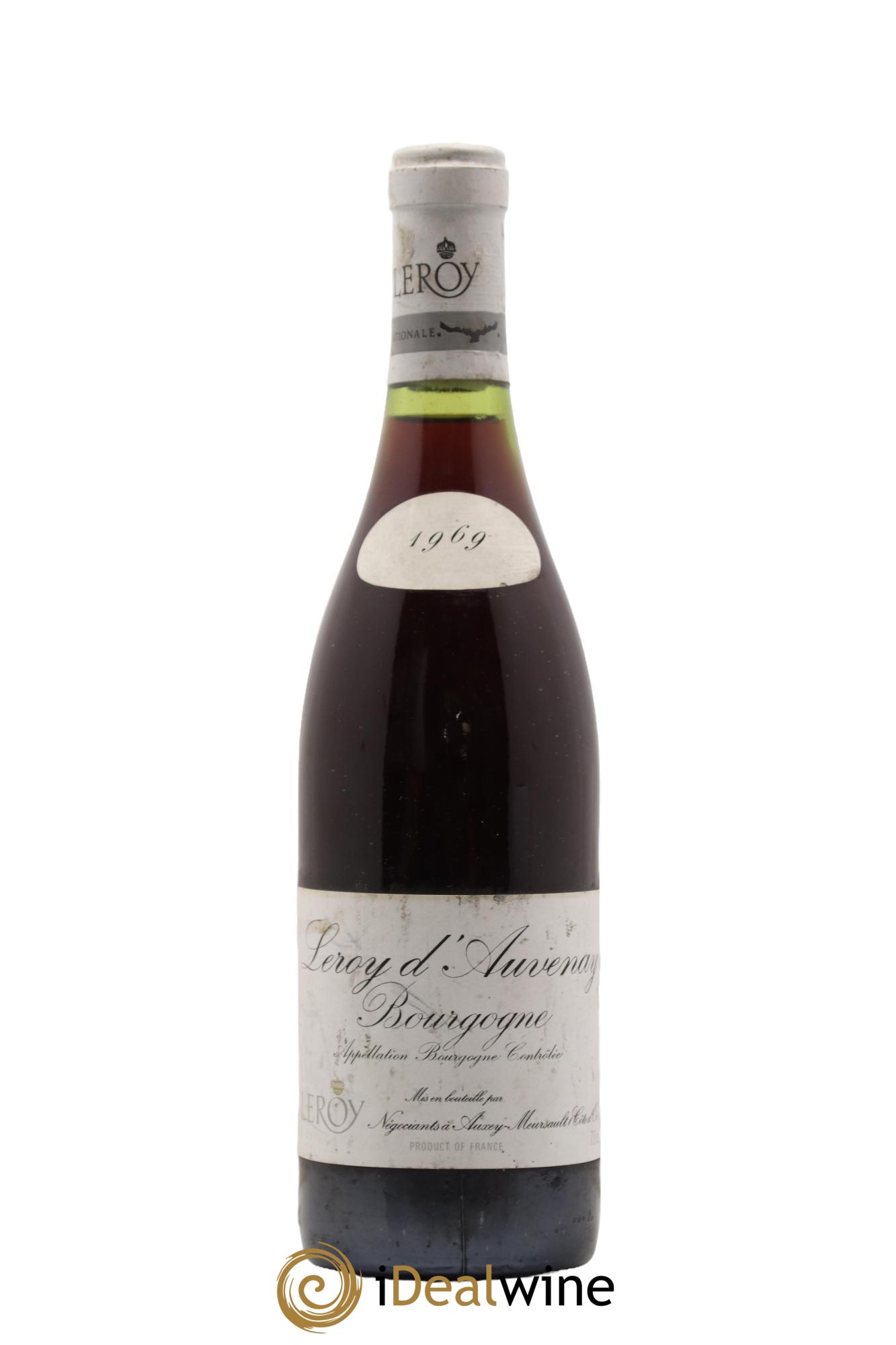 Bourgogne Leroy SA 1969 - Lot de 1 bouteille - 0