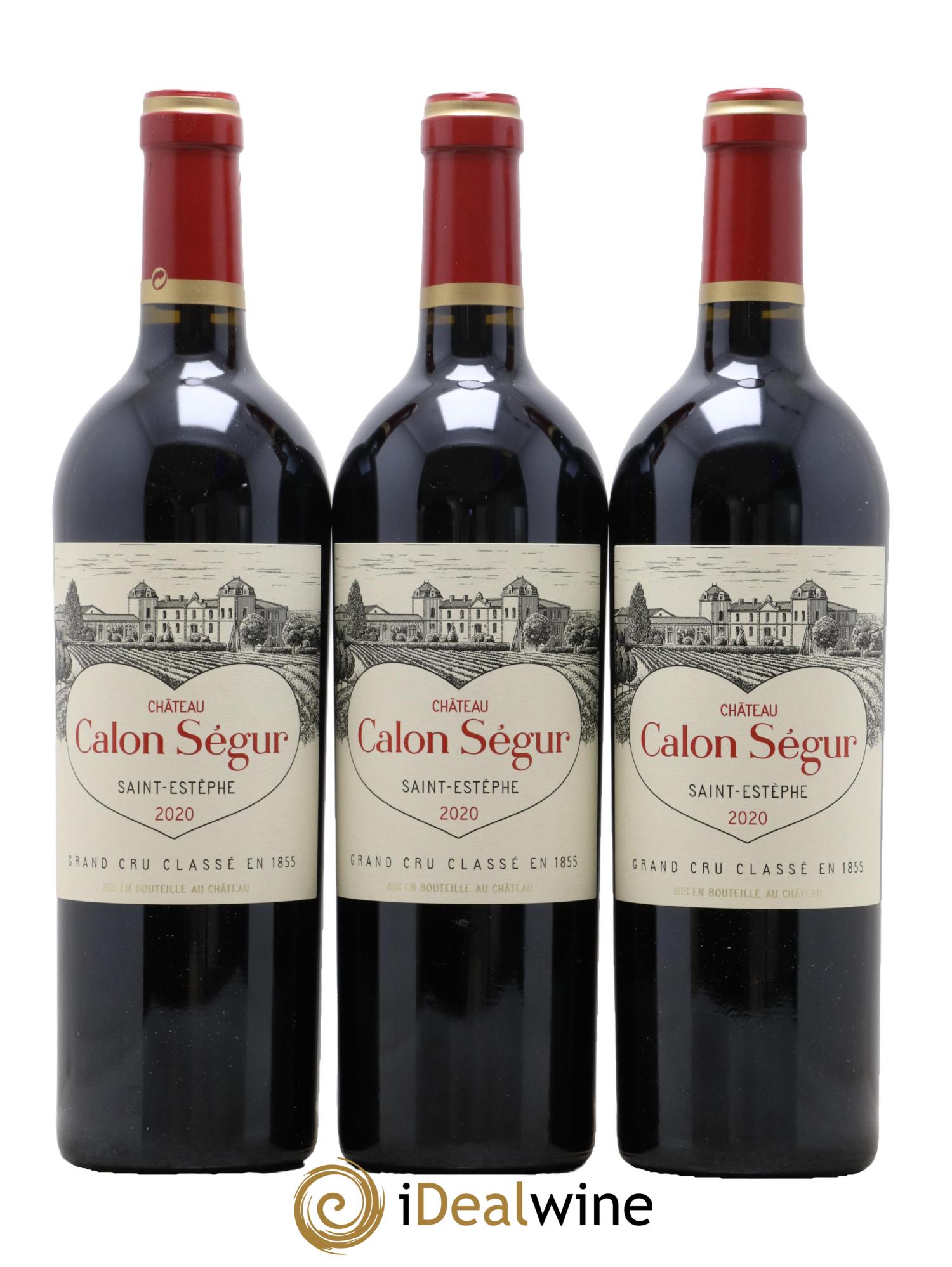 Château Calon Ségur 3ème Grand Cru Classé 2020 - Lotto di 6 bottiglie - 2