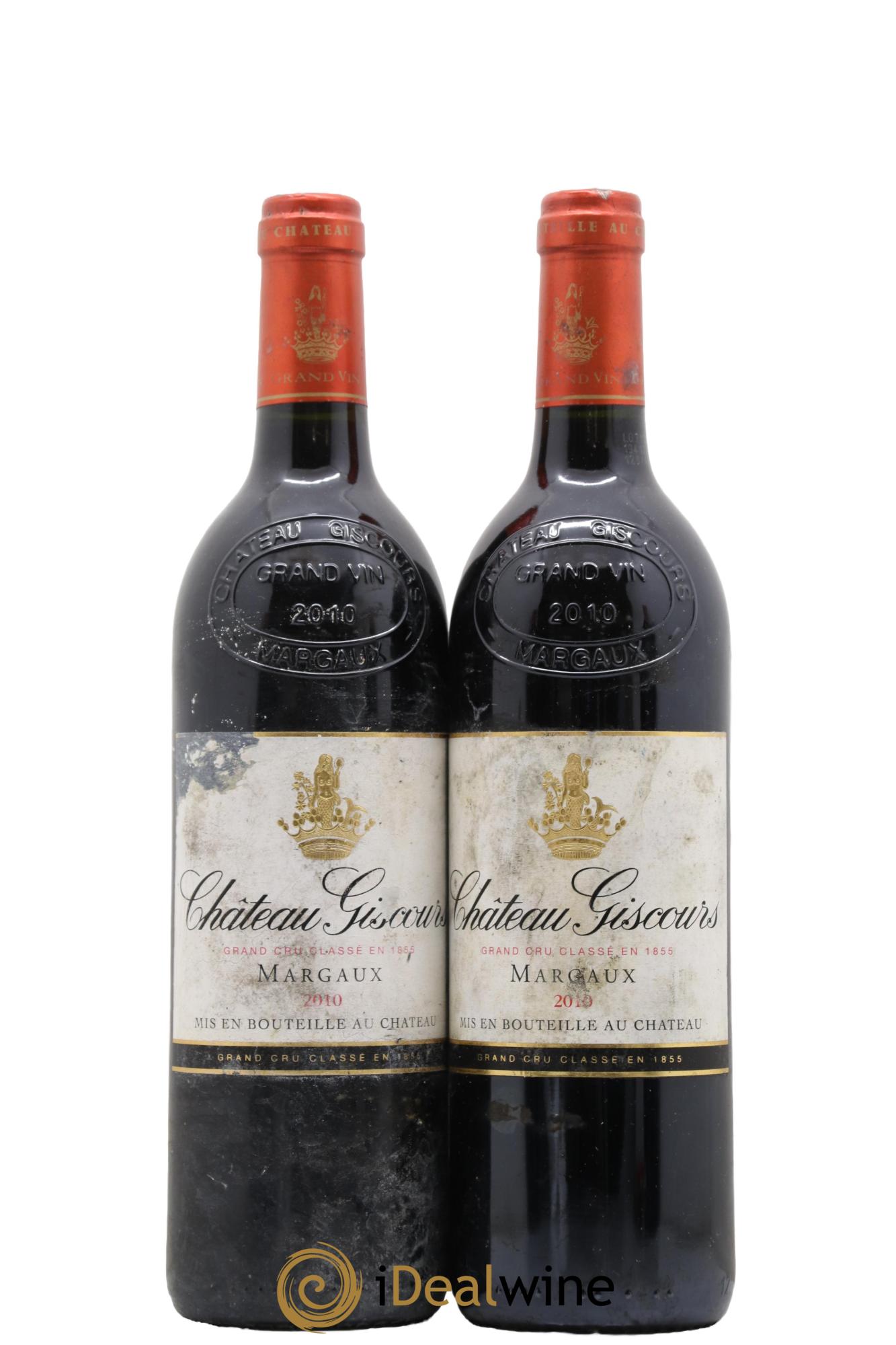 Château Giscours 3ème Grand Cru Classé 2010 - Lot of 2 bottles - 0