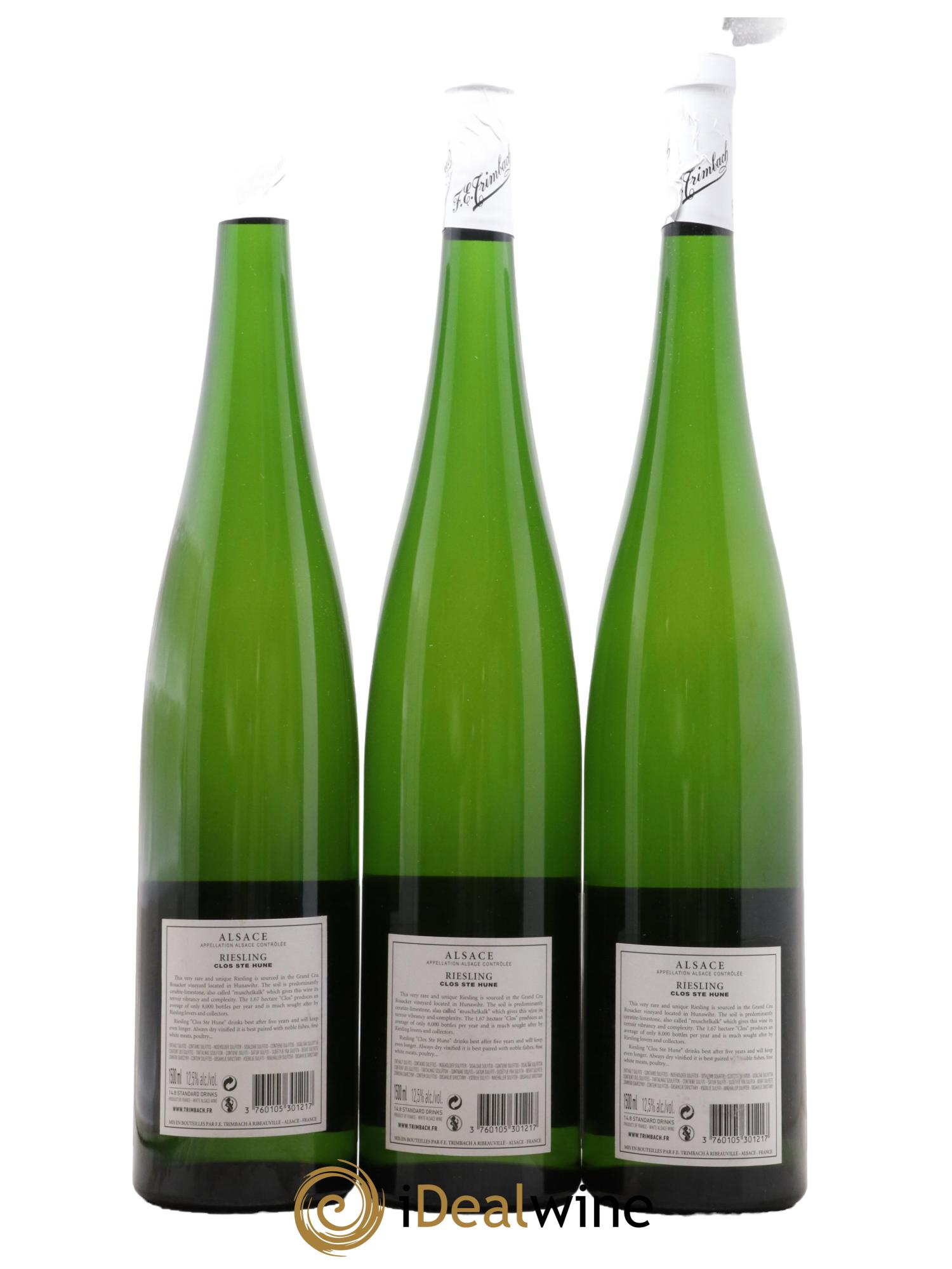 Alsace Riesling Clos Sainte-Hune Trimbach (Domaine)  2012 - Lot de 3 magnums - 1