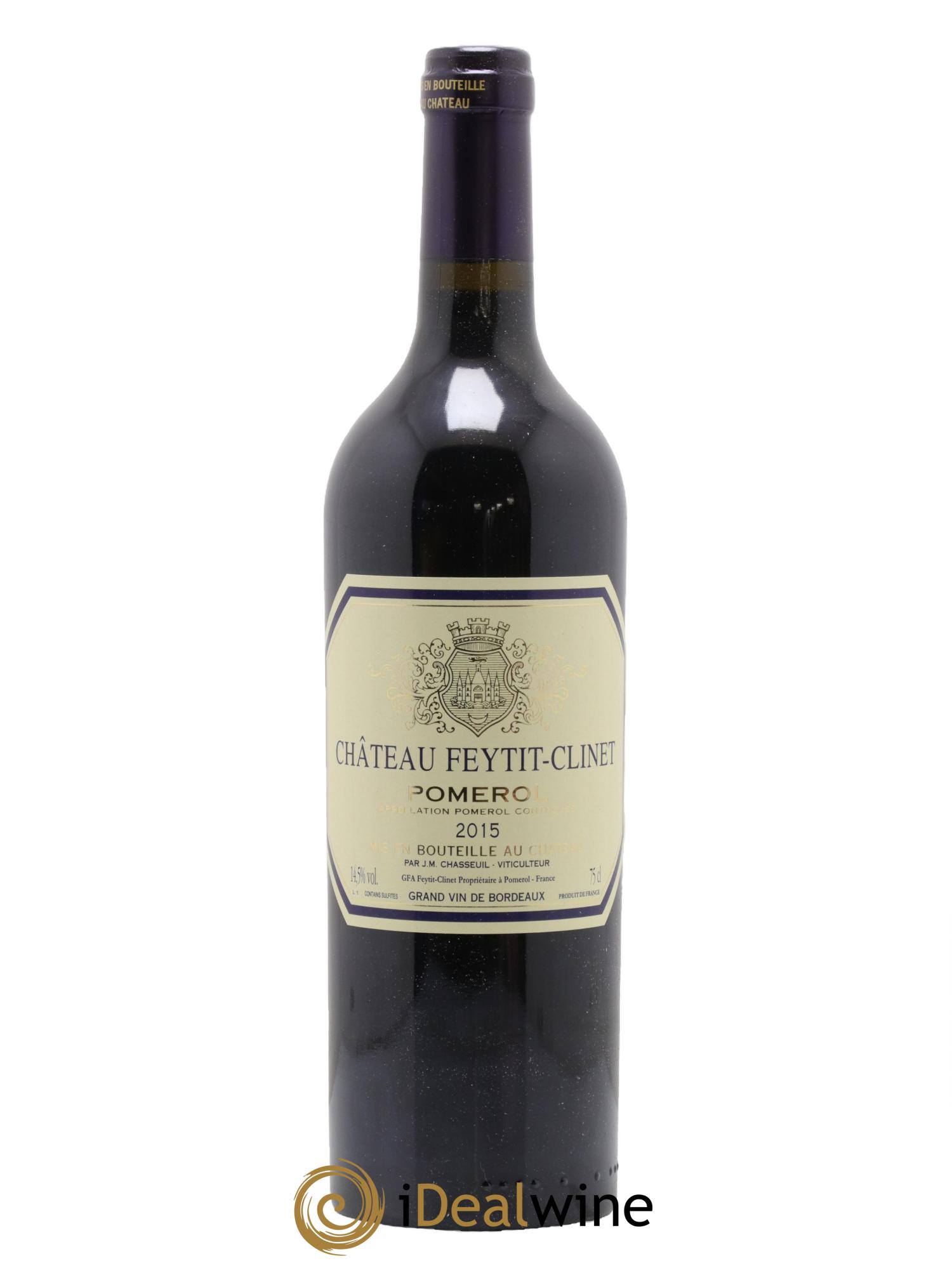 Château Feytit-Clinet 2015 - Lot of 1 bottle - 0