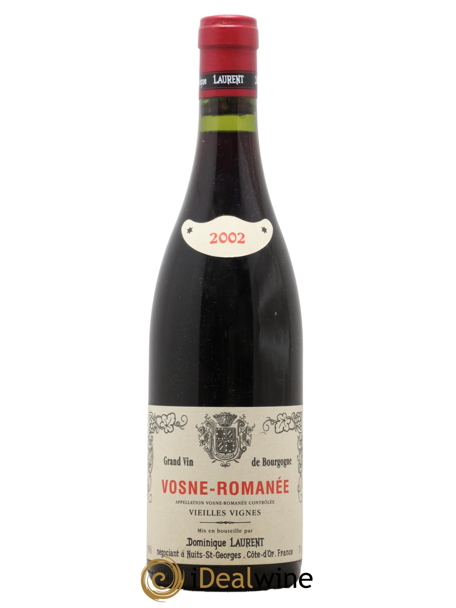 Vosne-Romanée Vieilles Vignes Domaine Dominique Laurent 2002 - Posten von 1 Flasche - 0