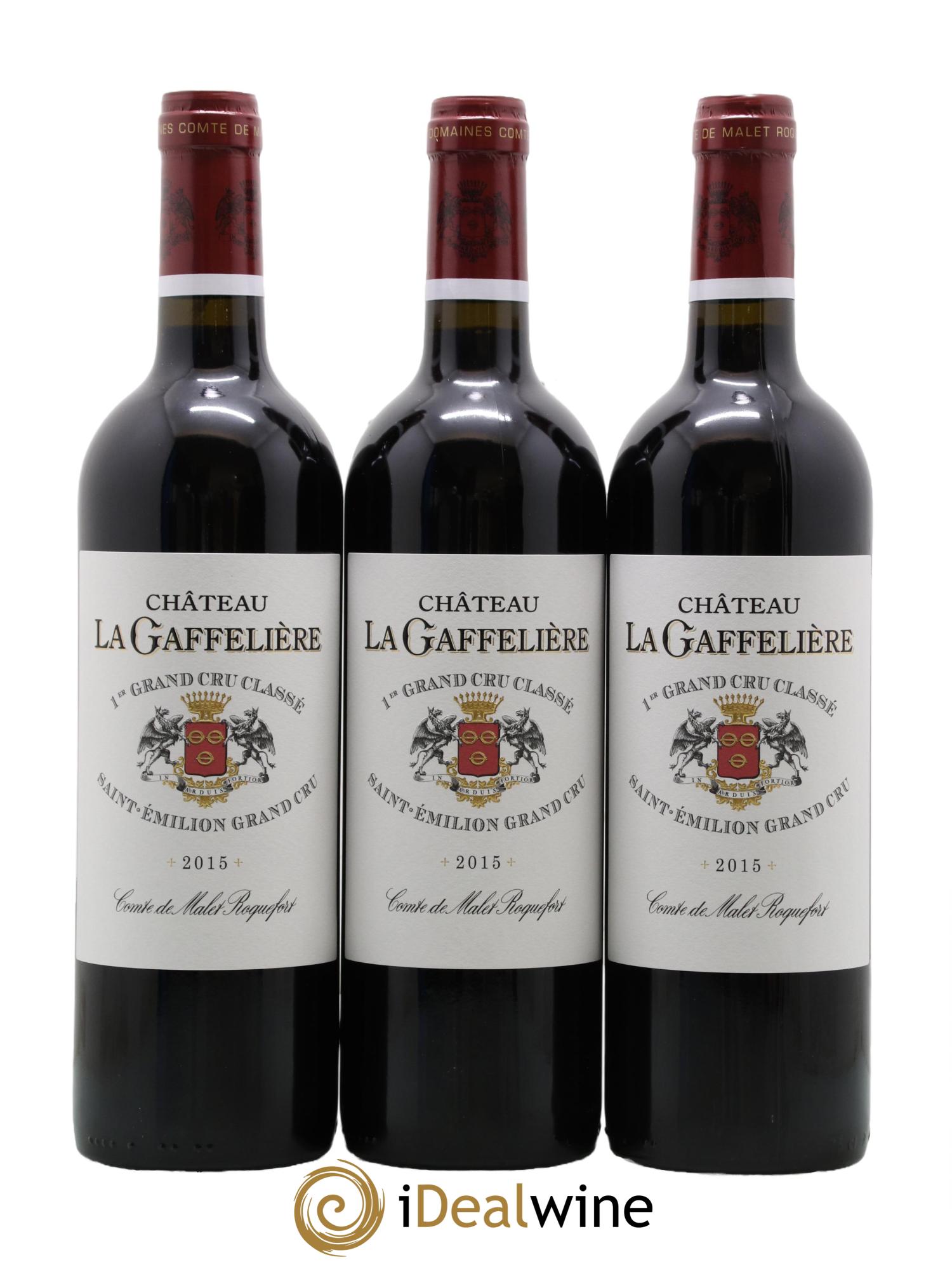 Château la Gaffelière 1er Grand Cru Classé B  2015 - Lotto di 12 bottiglie - 4