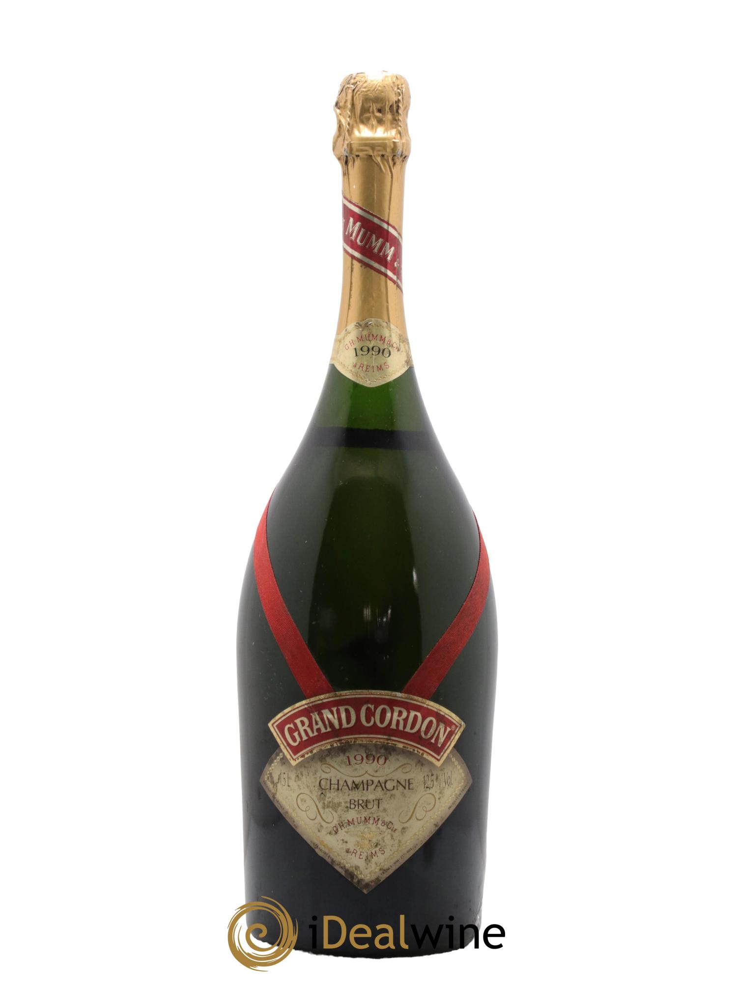 Grand Cordon Mumm 1990 - Lotto di 1 magnum - 0