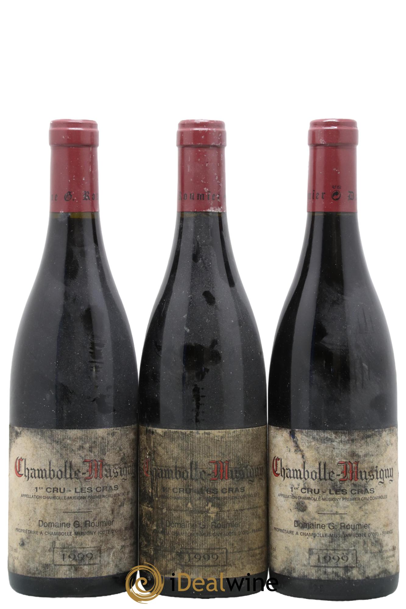 Chambolle-Musigny 1er Cru Les Cras Georges Roumier (Domaine) 1999 - Lot de 3 bouteilles - 0