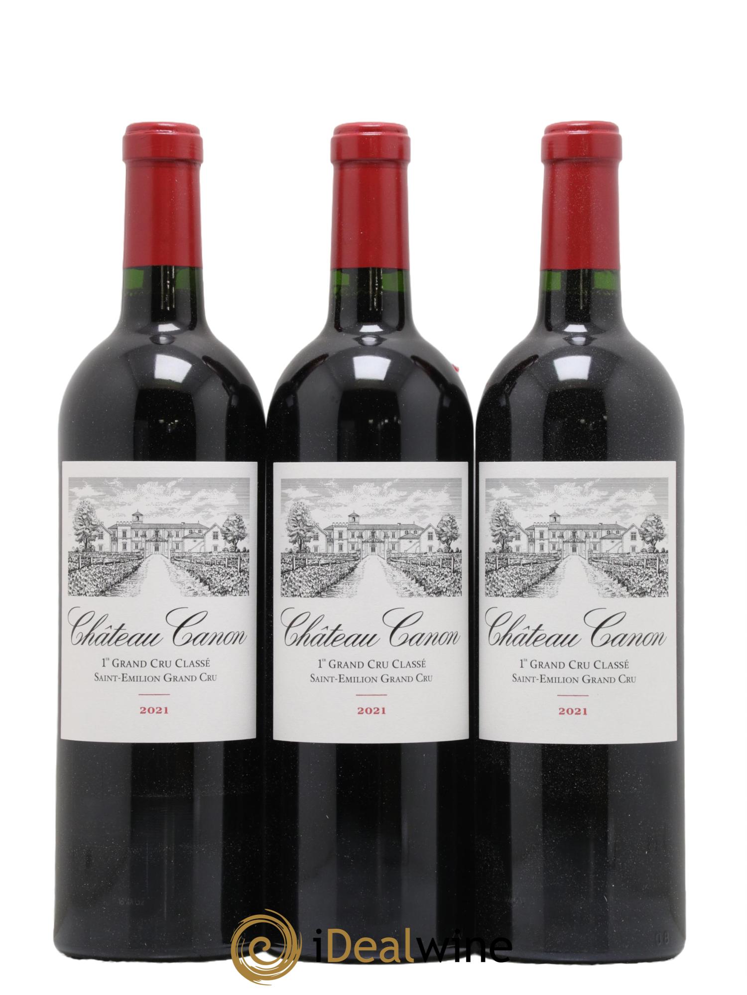 Château Canon 1er Grand Cru Classé B 2021 - Lot de 6 bouteilles - 2