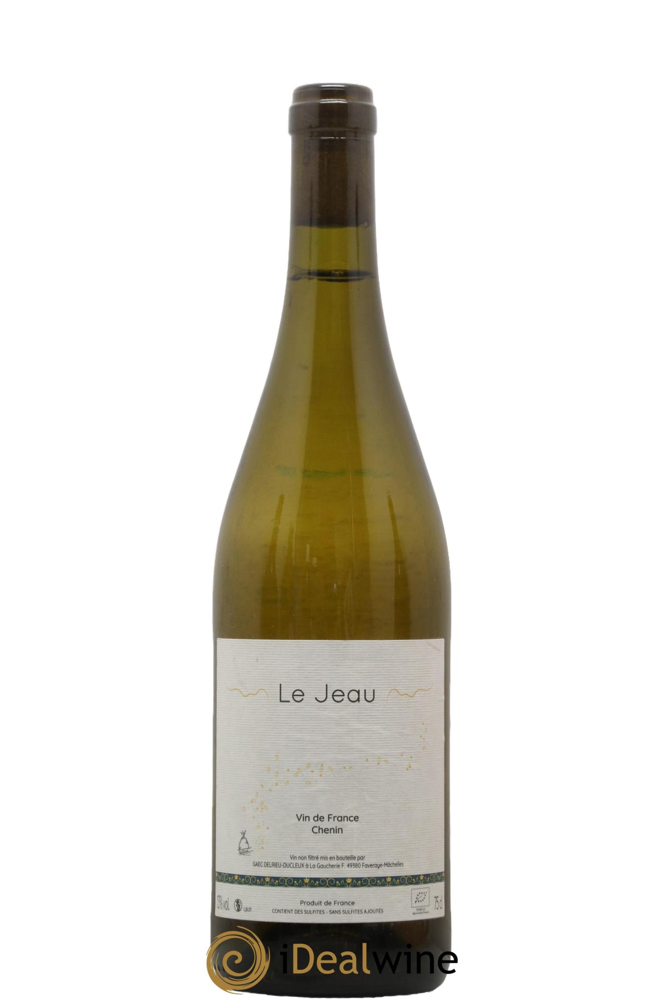 Vin de France Le Jeau Chenin Julien Delrieu 2021 - Lot de 1 bouteille - 0