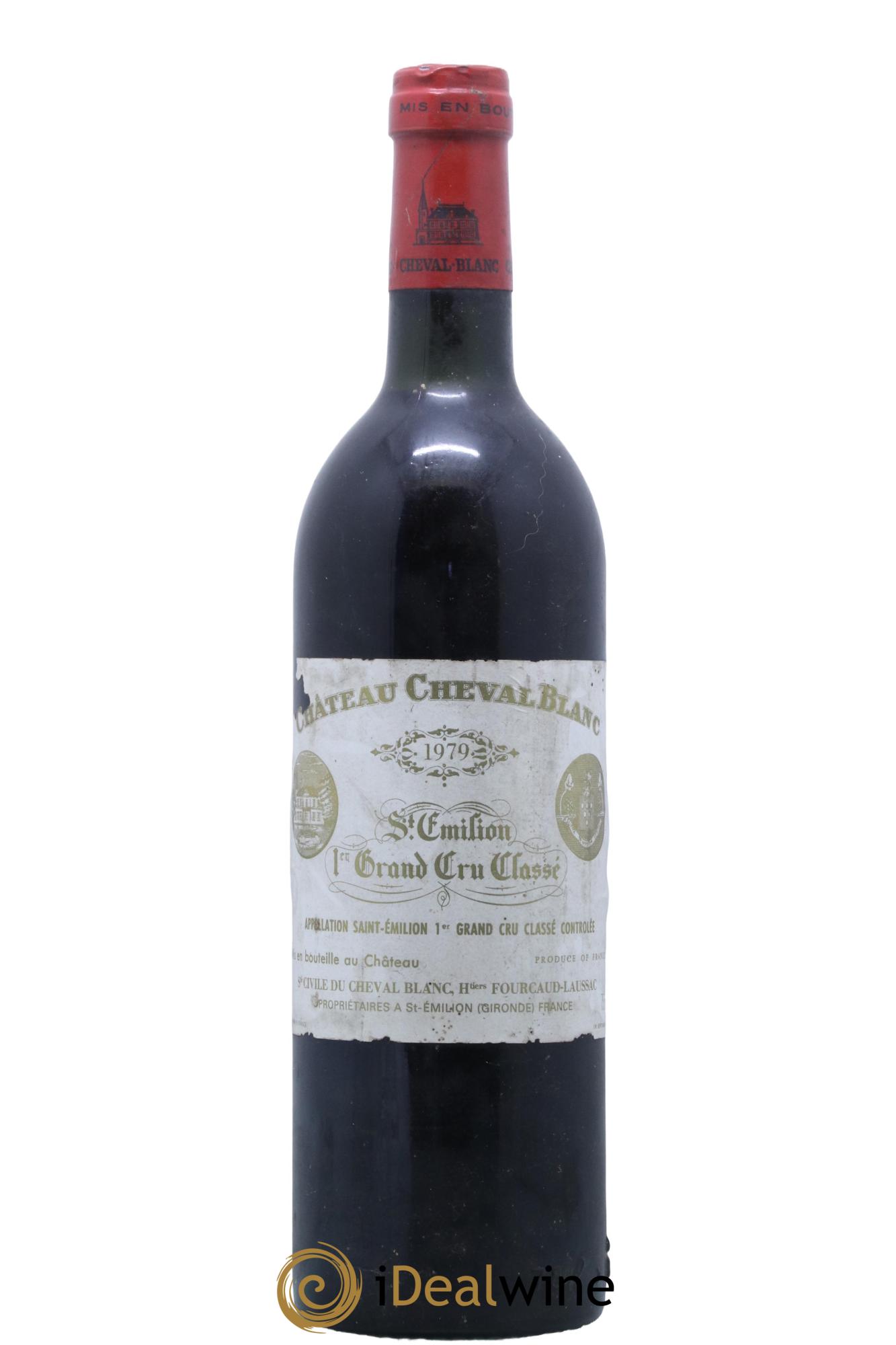 Château Cheval Blanc 1er Grand Cru Classé A 1979 - Lot de 1 bouteille - 0