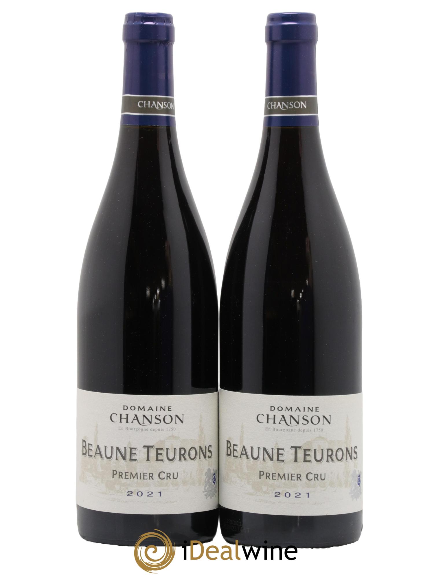 Beaune 1er Cru Les Teurons Chanson (Domaine) 2021 - Lot of 2 bottles - 0