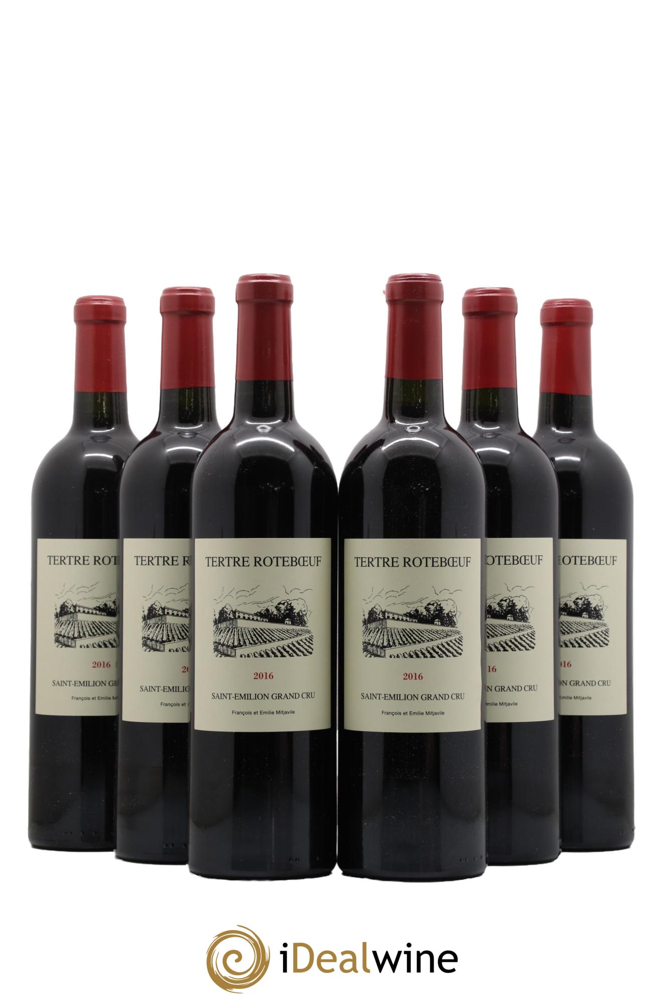 Château Tertre Roteboeuf 2016 - Lot de 6 bouteilles - 0