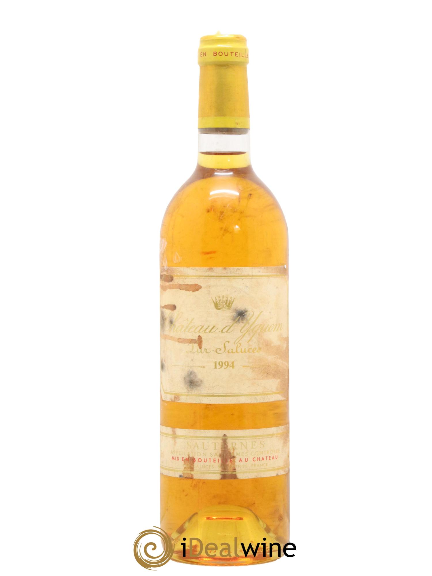 Château d' Yquem 1er Cru Classé Supérieur 1994 - Posten von 1 Flasche - 0