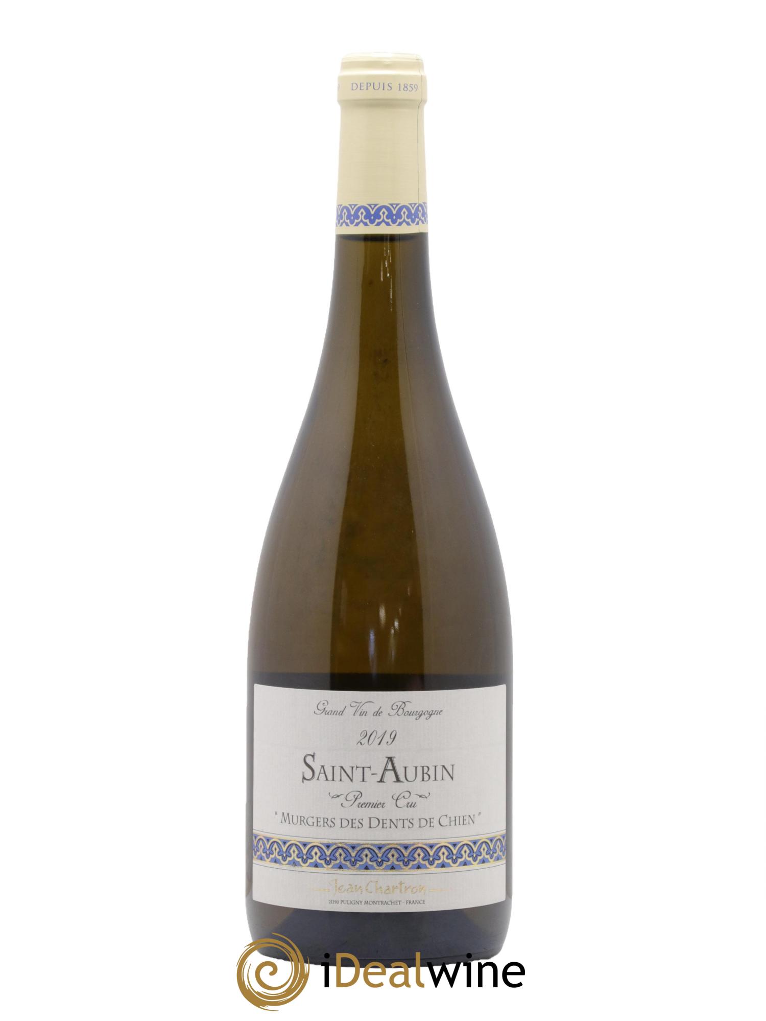 Saint-Aubin 1er Cru Les Murgers des Dents de Chien Jean Chartron (Domaine) 2019 - Lot de 1 bouteille - 0