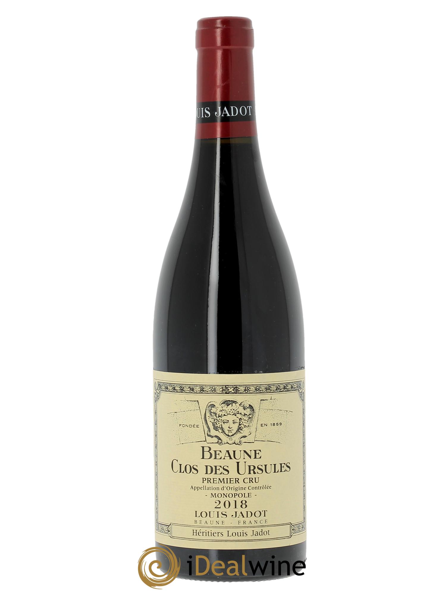 Beaune 1er Cru Clos des Ursules Maison Louis Jadot  2018 - Lotto di 1 bottiglia - 0