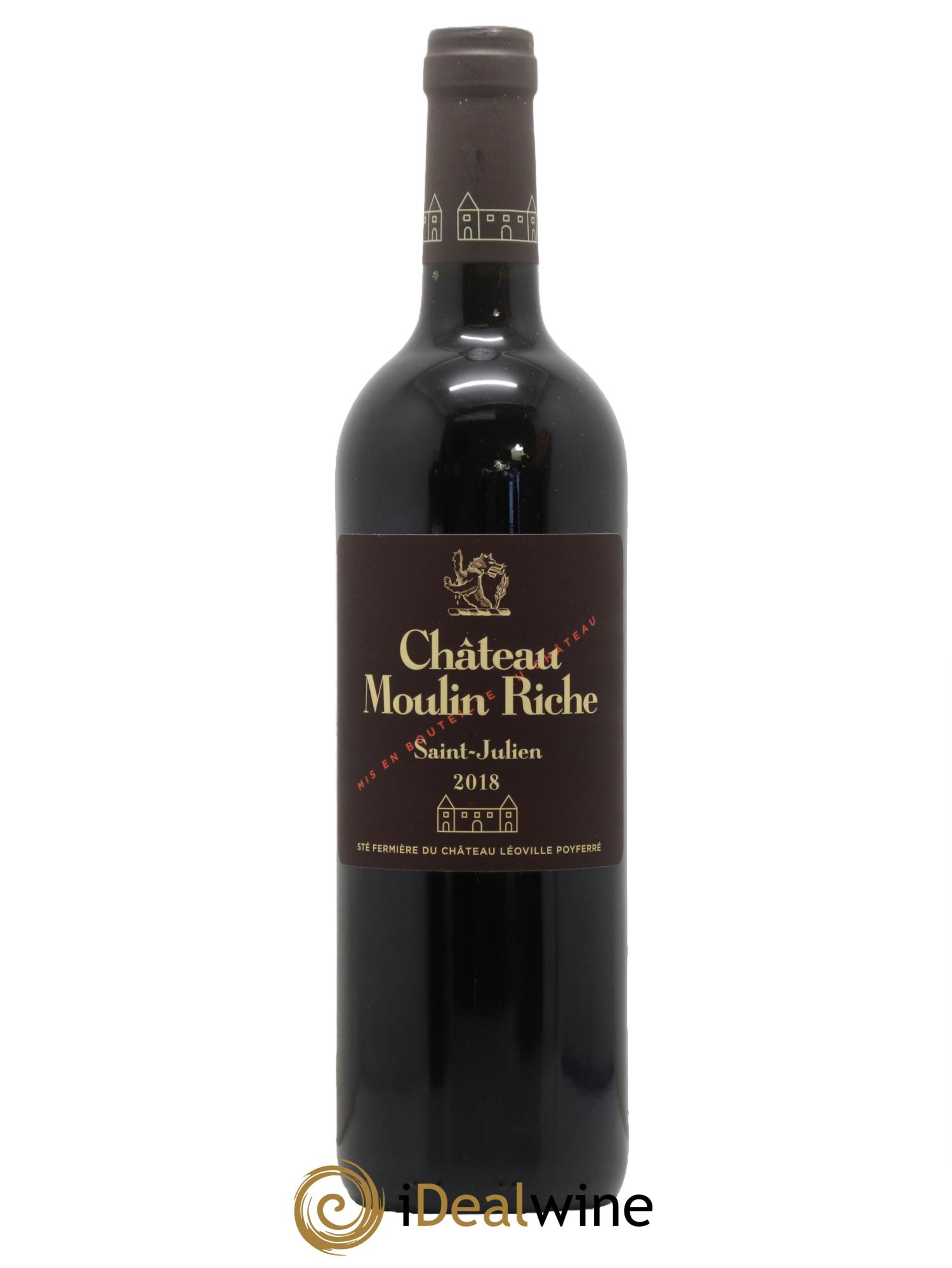 Château Moulin Riche 2018 - Posten von 1 Flasche - 0