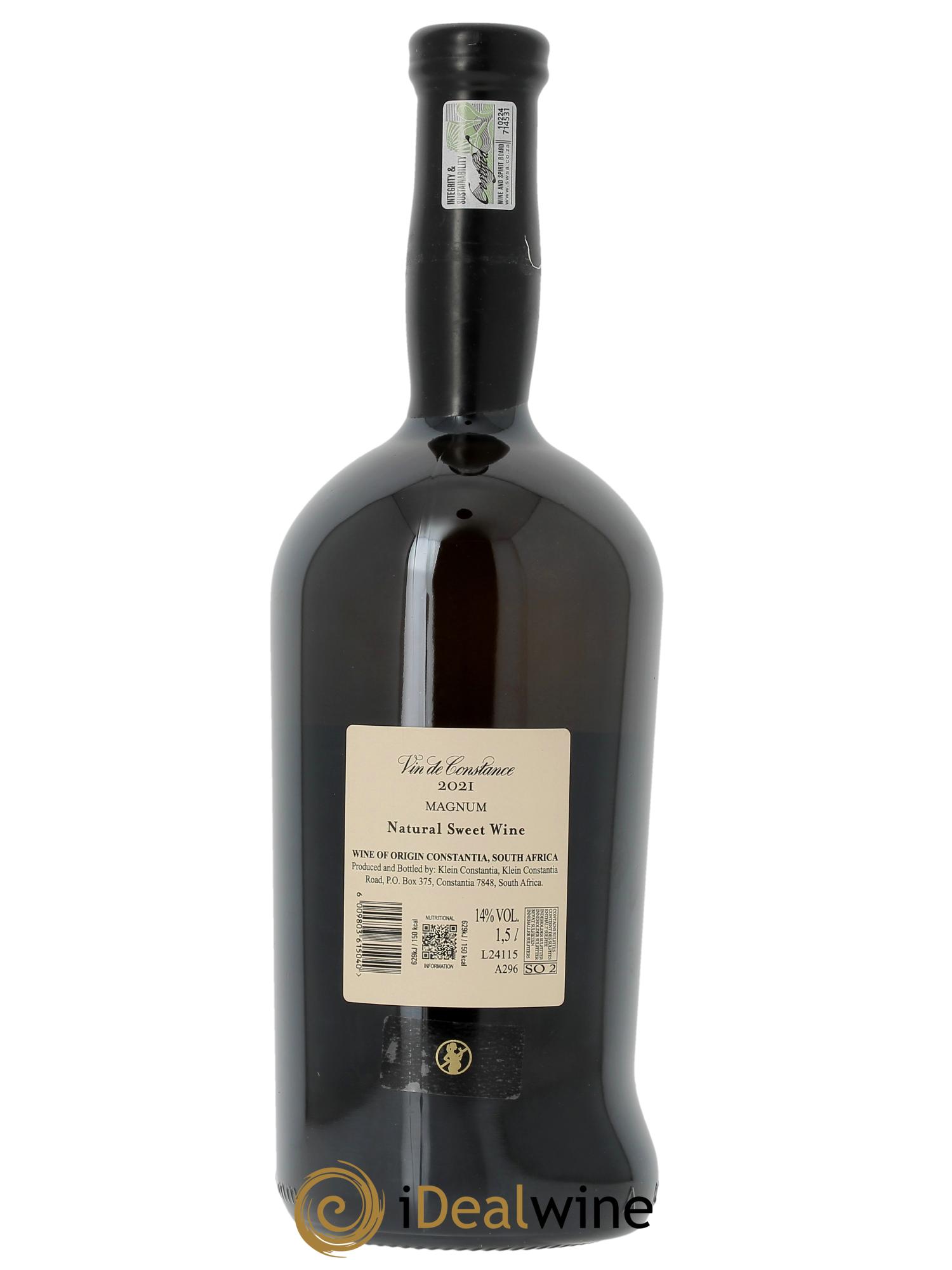 Vin de Constance Klein Constantia L. Jooste (Original-holzkiste ab 1 mg) 2021 - Posten von 1 Magnum - 2