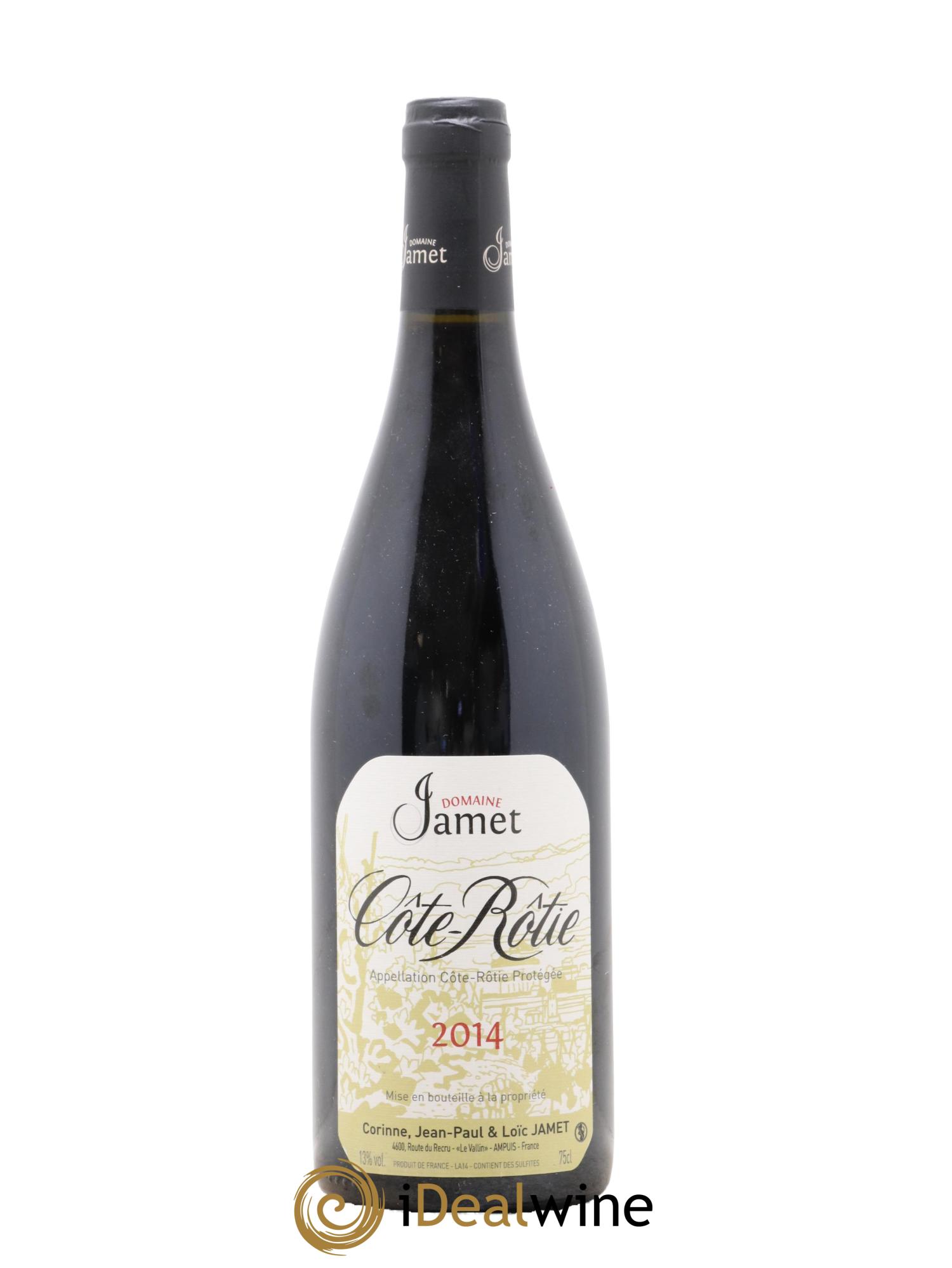 Côte-Rôtie Jamet (Domaine) 2014 - Lot of 1 bottle - 0