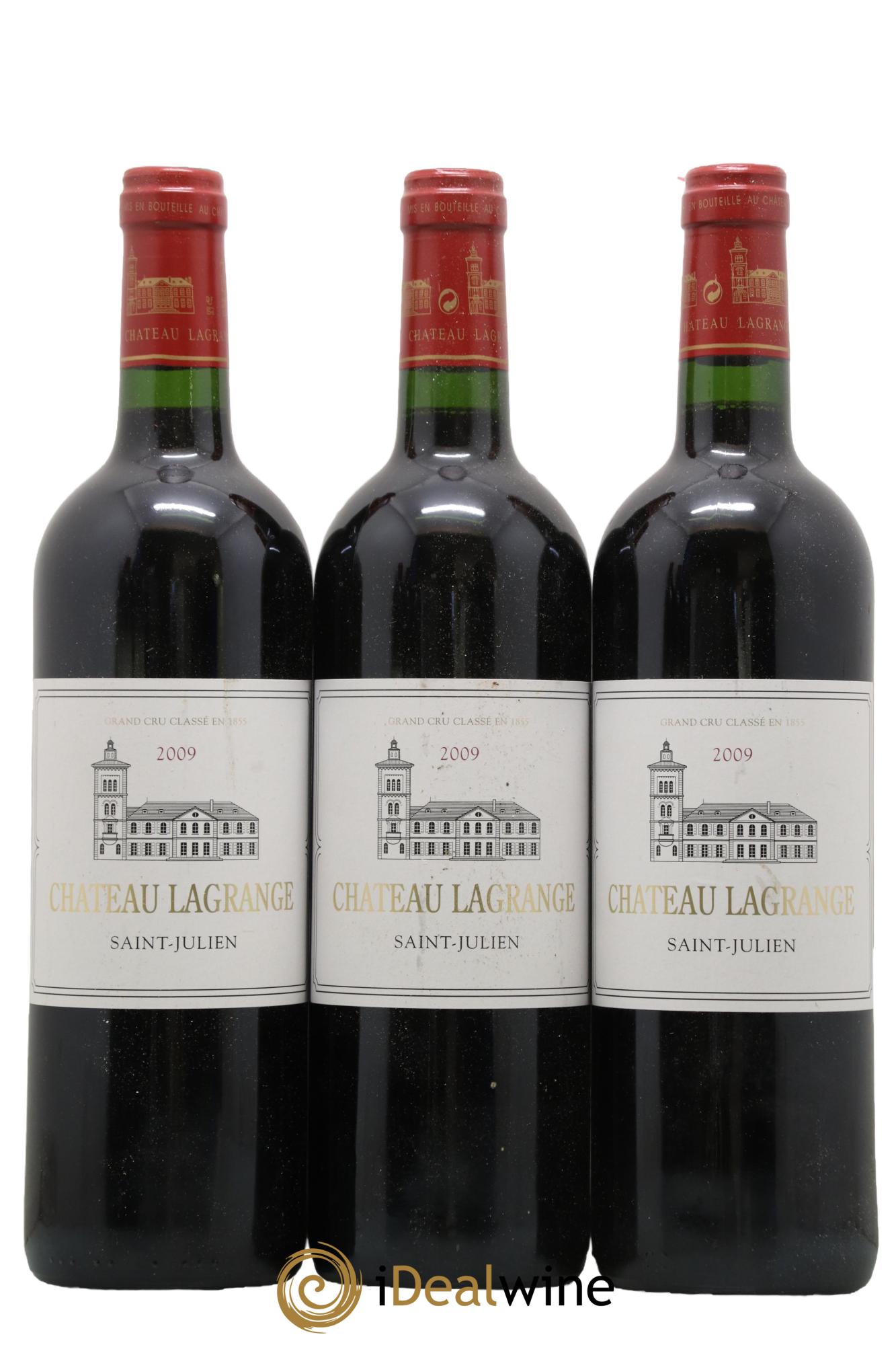 Château Lagrange 3ème Grand Cru Classé 2009 - Posten von 3 Flaschen - 0