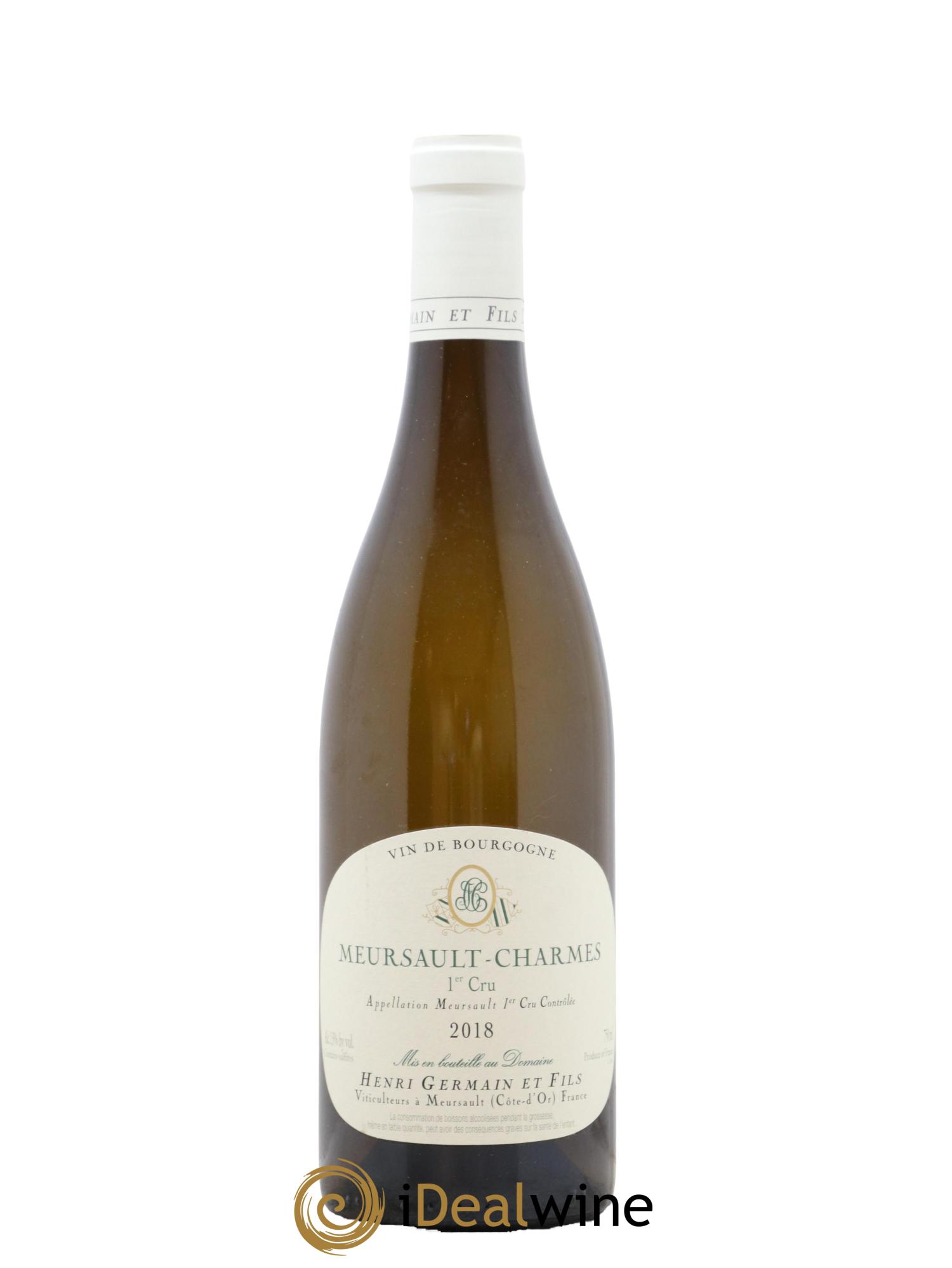 Meursault 1er Cru Charmes Henri Germain 2018 - Posten von 1 Flasche - 0