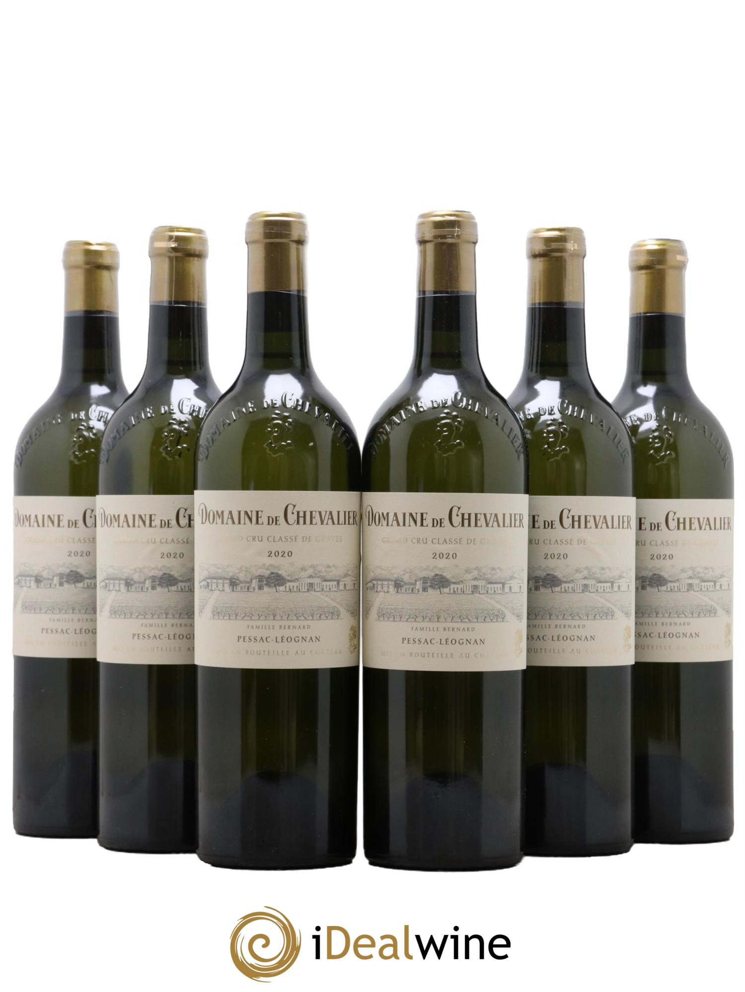 Domaine de Chevalier Cru Classé de Graves 2020 - Lot de 6 bouteilles - 0