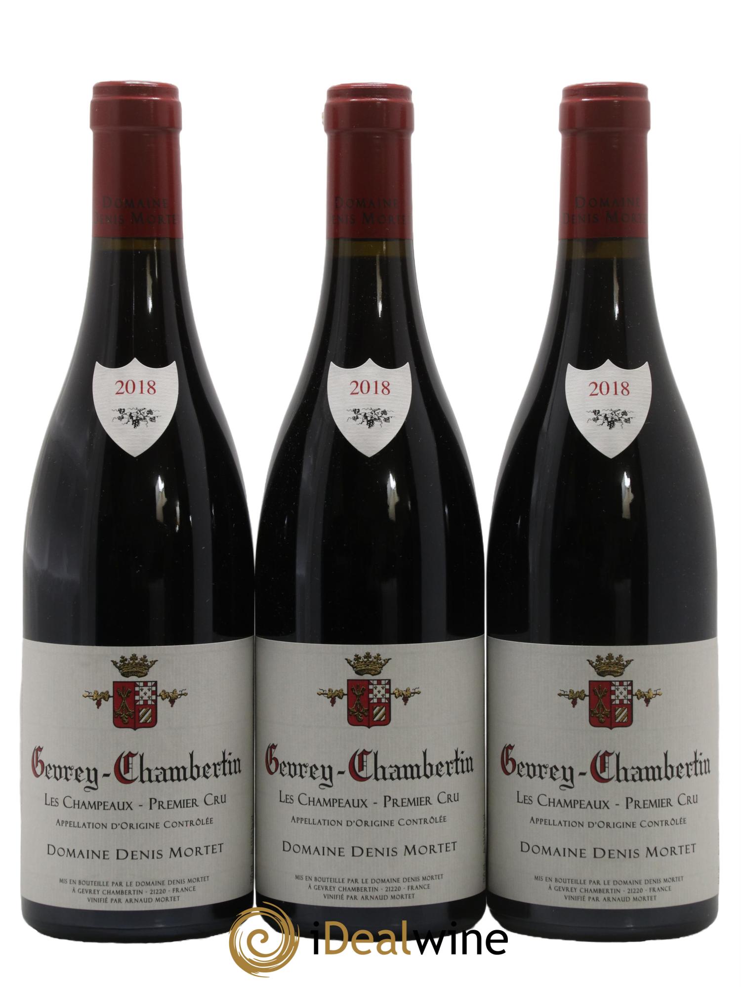 Gevrey-Chambertin 1er Cru Les Champeaux Denis Mortet (Domaine) 2018 - Lot de 3 bouteilles - 0