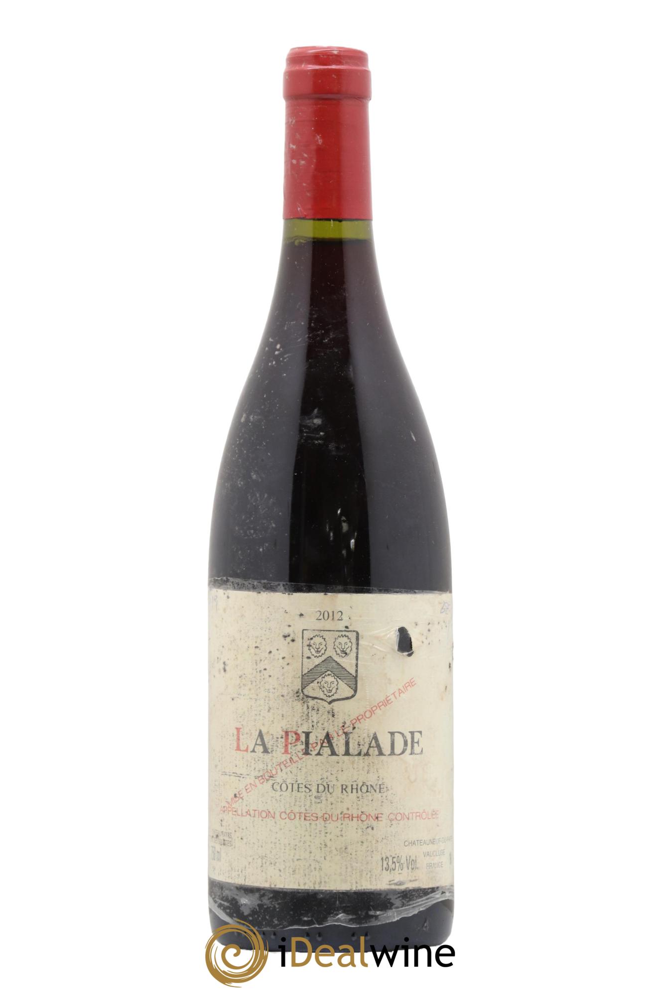 Côtes du Rhône La Pialade Emmanuel Reynaud 2012 - Lot de 1 bouteille - 0