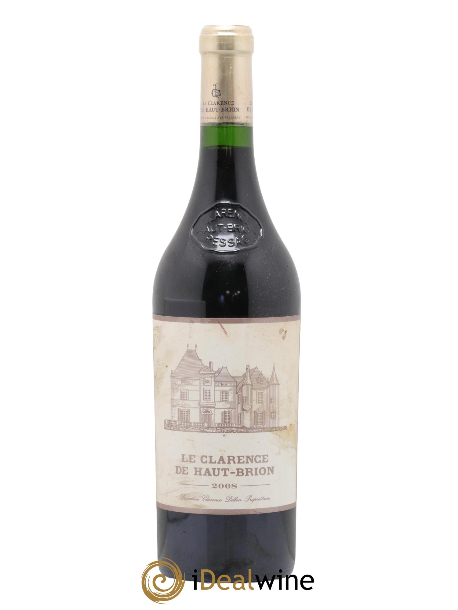 Clarence (Bahans) de Haut-Brion Second Vin 2008 - Posten von 1 Flasche - 0