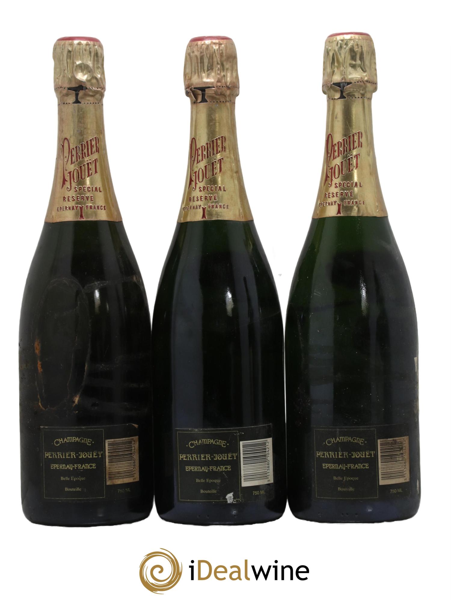 Cuvée Belle Epoque Perrier-Jouët 1985 - Posten von 3 Flaschen - 1