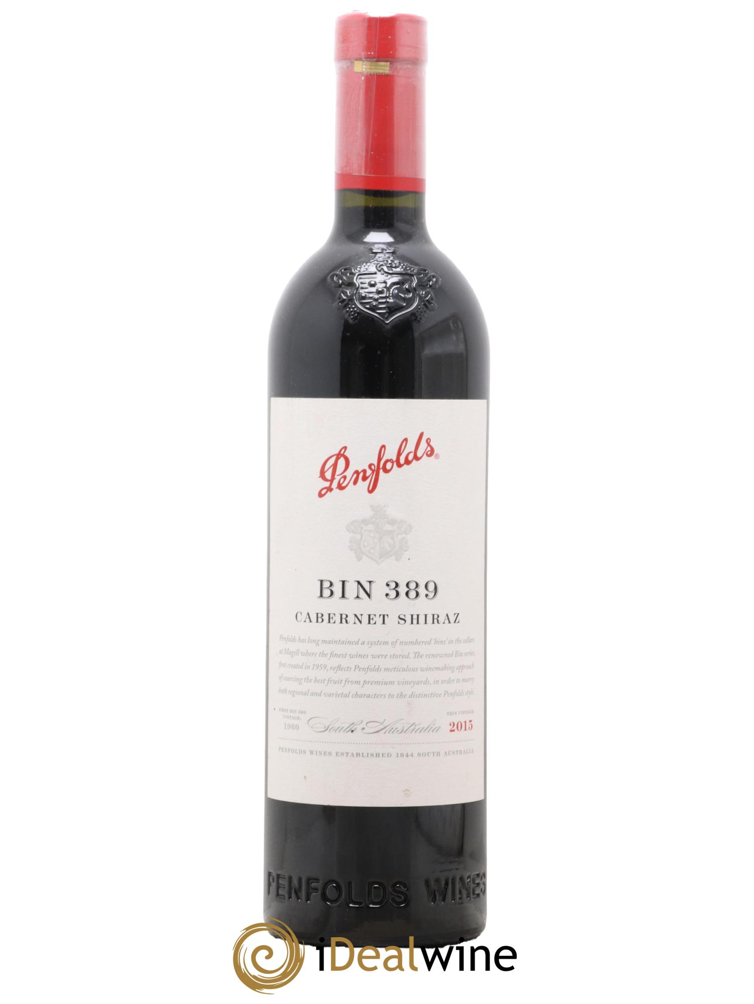 South Australia Penfolds Wines Bin 389 Cabernet Shiraz 2015 - Lot of 1 bottle - 0