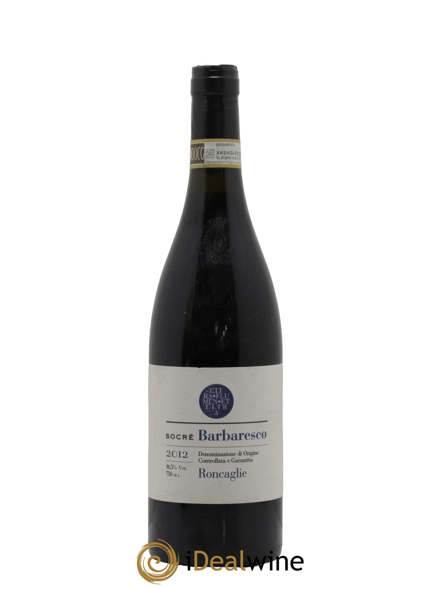 Barbaresco DOCG Roncaglie 2012 - Lot de 1 bouteille - 0